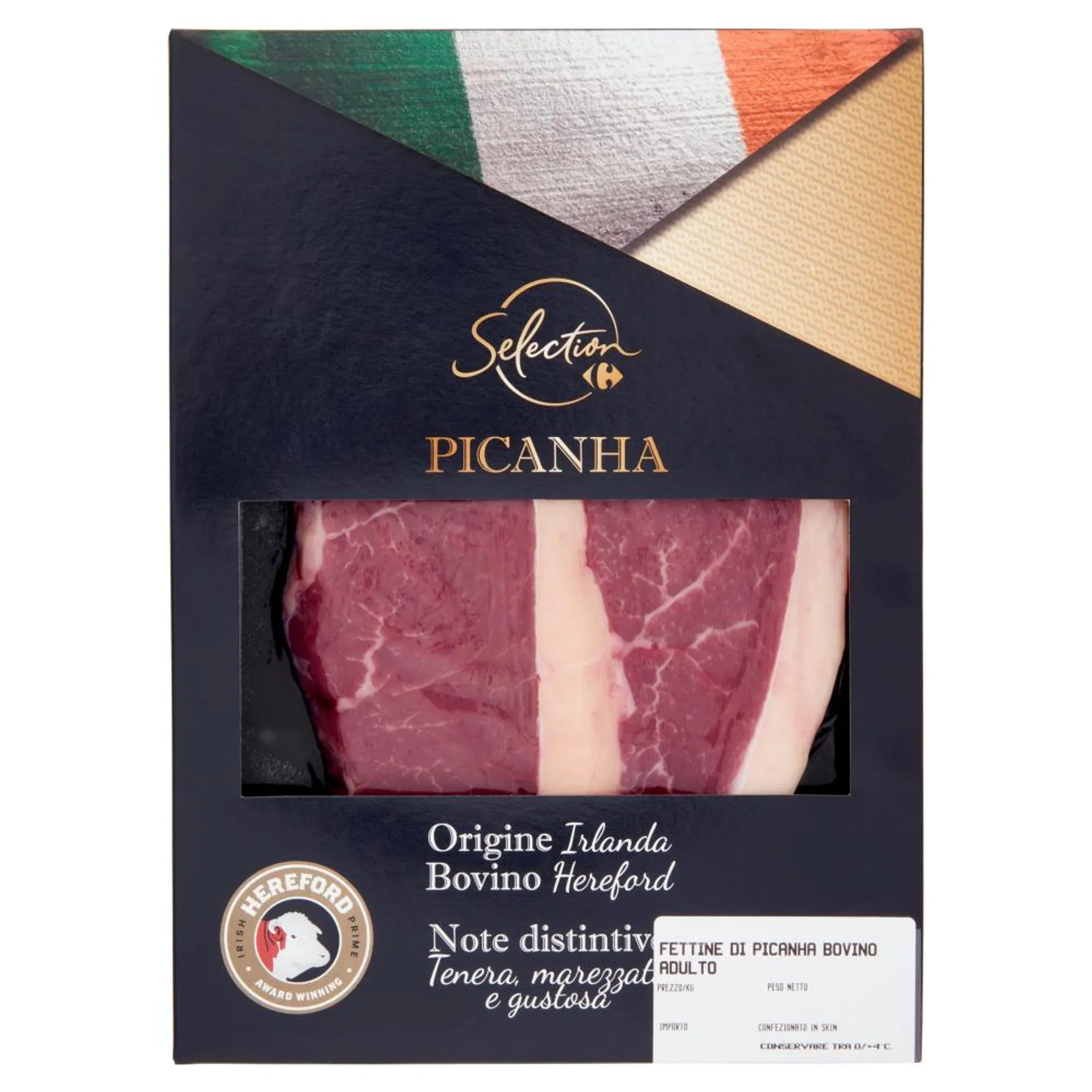 Carrefour Selection Picanha Fettine di Picanha Bovino Adulto