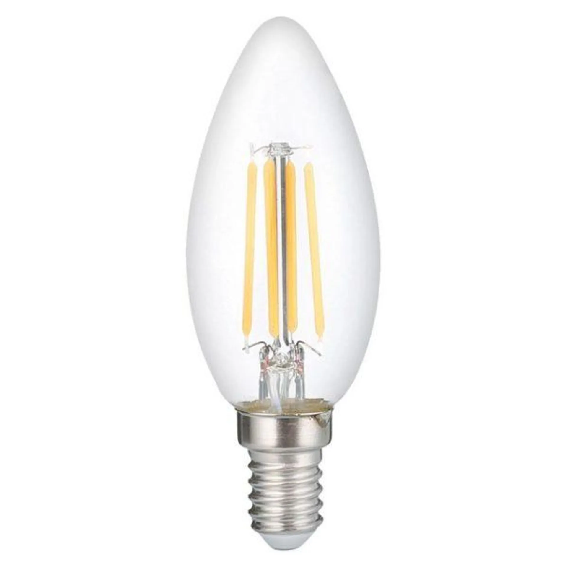 LAMPADINA LED OLIVA 4W 40W LUCE CALDA