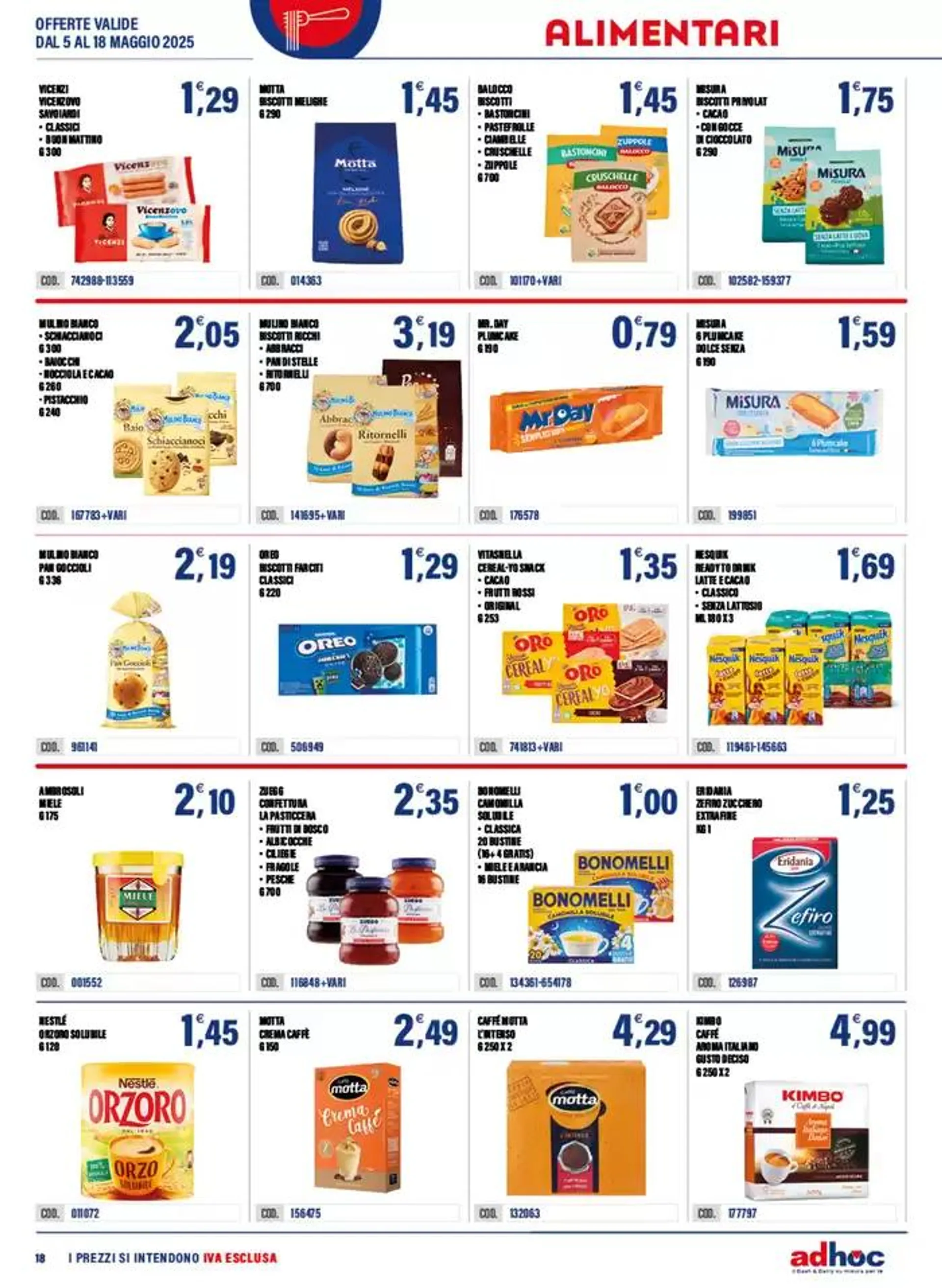 Offerte valide dal 5 al 19 maggio da 5 maggio a 18 maggio di 2025 - Pagina del volantino 18