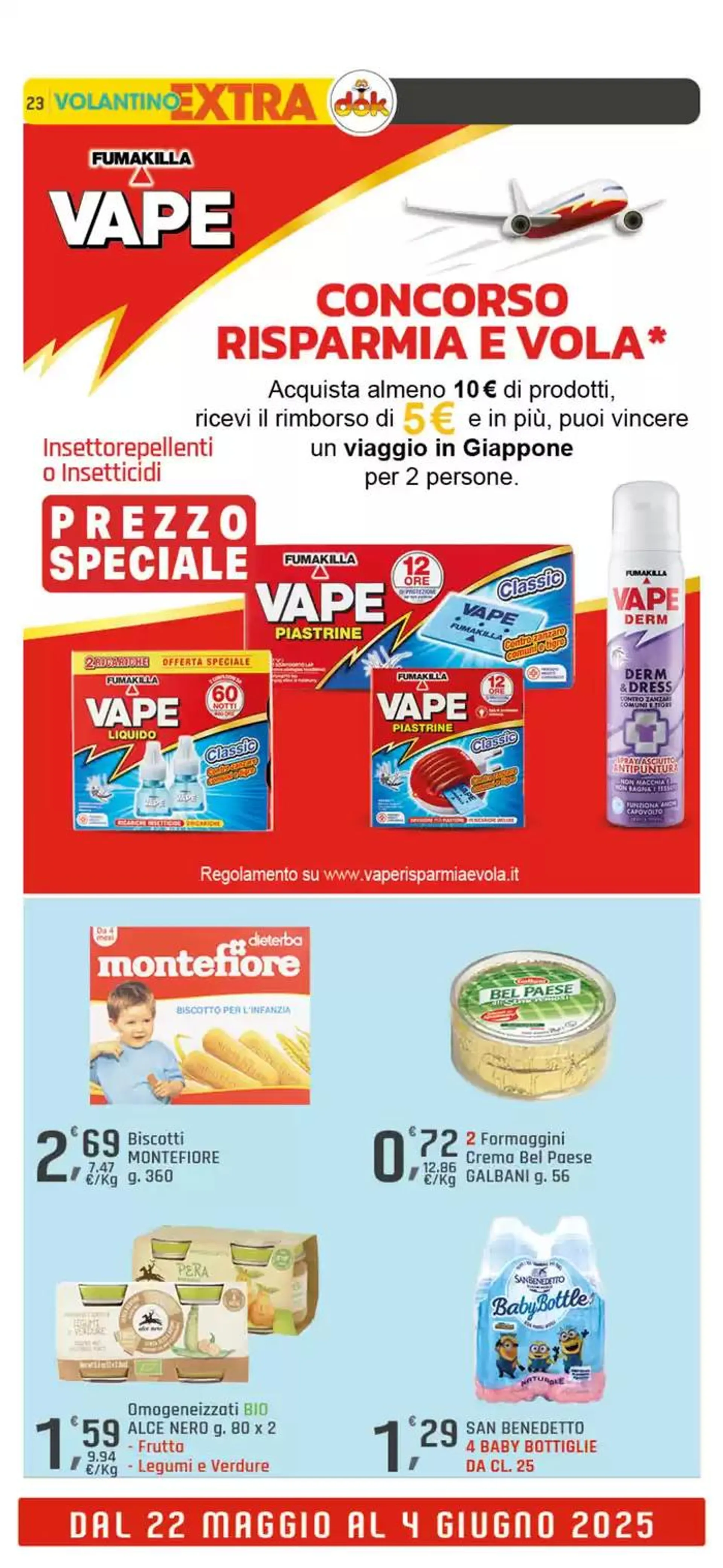 Con 20€ di spesa scontrino unico da 22 maggio a 4 giugno di 2025 - Pagina del volantino 23