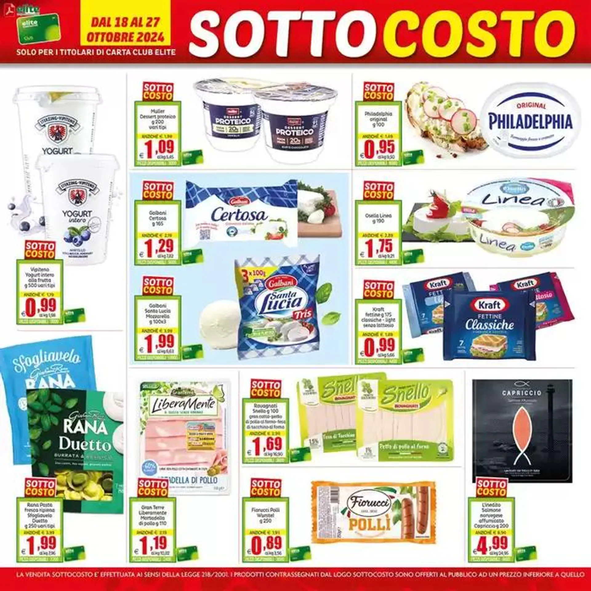 Sottocosto  da 18 ottobre a 27 ottobre di 2024 - Pagina del volantino 4