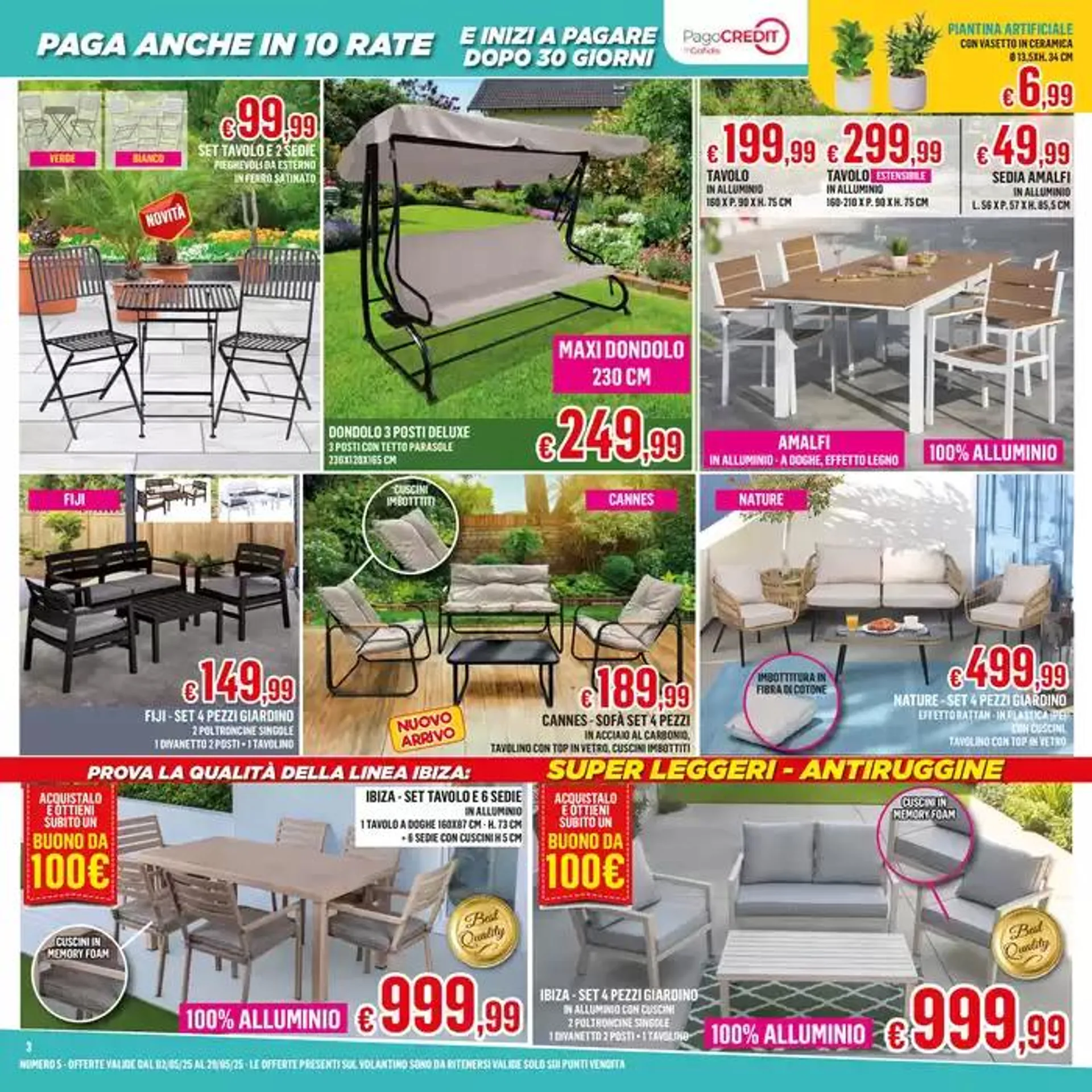 Paga anche in 10 rate da 2 maggio a 29 maggio di 2025 - Pagina del volantino 3