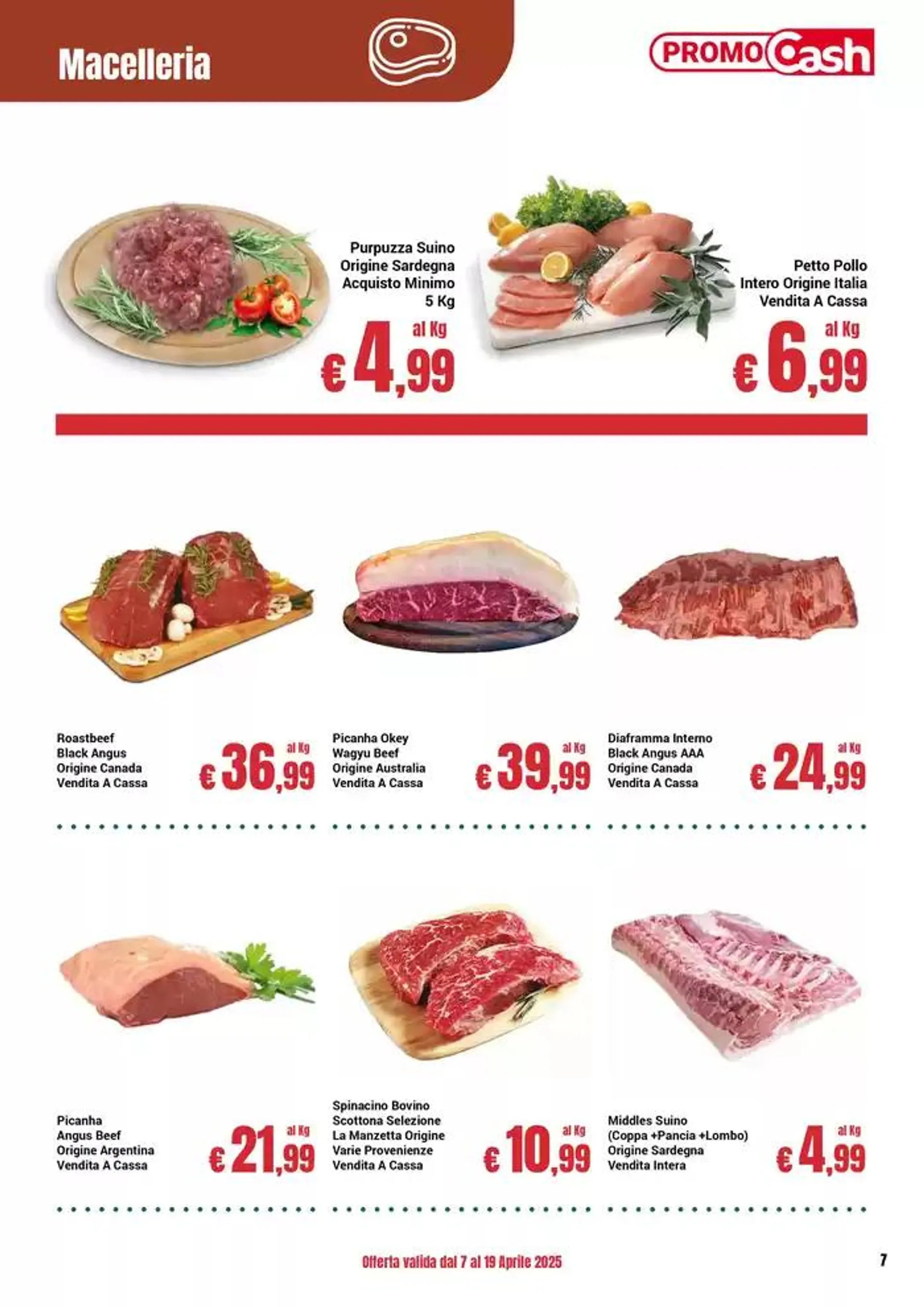 Promo cash da 7 aprile a 19 aprile di 2025 - Pagina del volantino 7