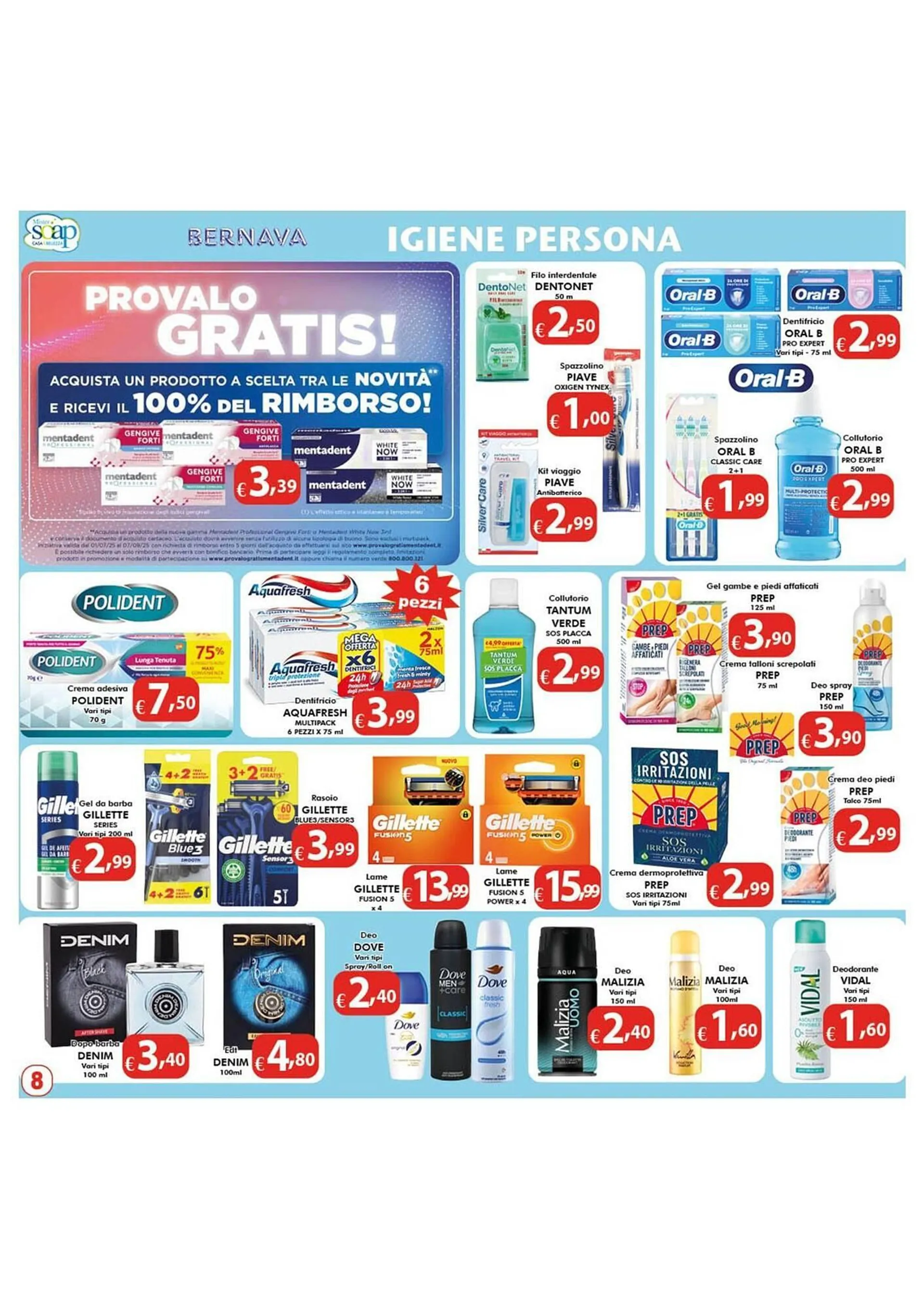 Volantino Bernava da 18 luglio a 8 agosto di 2025 - Pagina del volantino 8