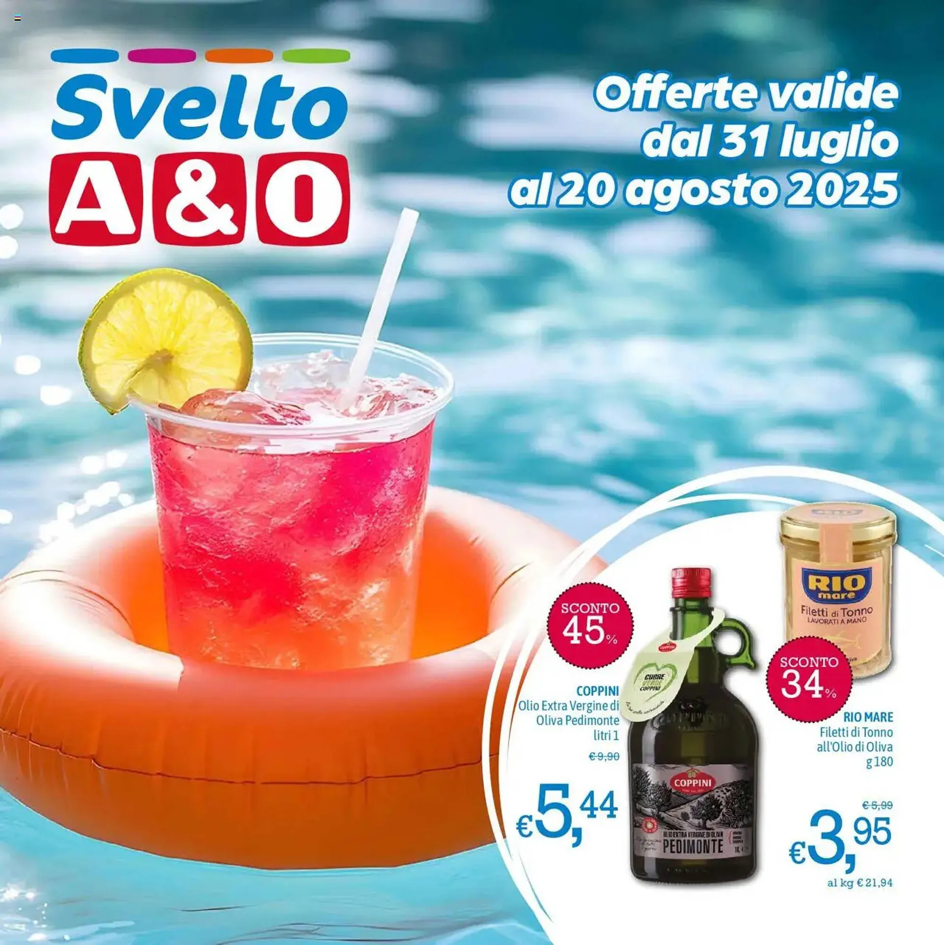 Volantino A&O da 31 luglio a 20 agosto di 2025 - Pagina del volantino 1