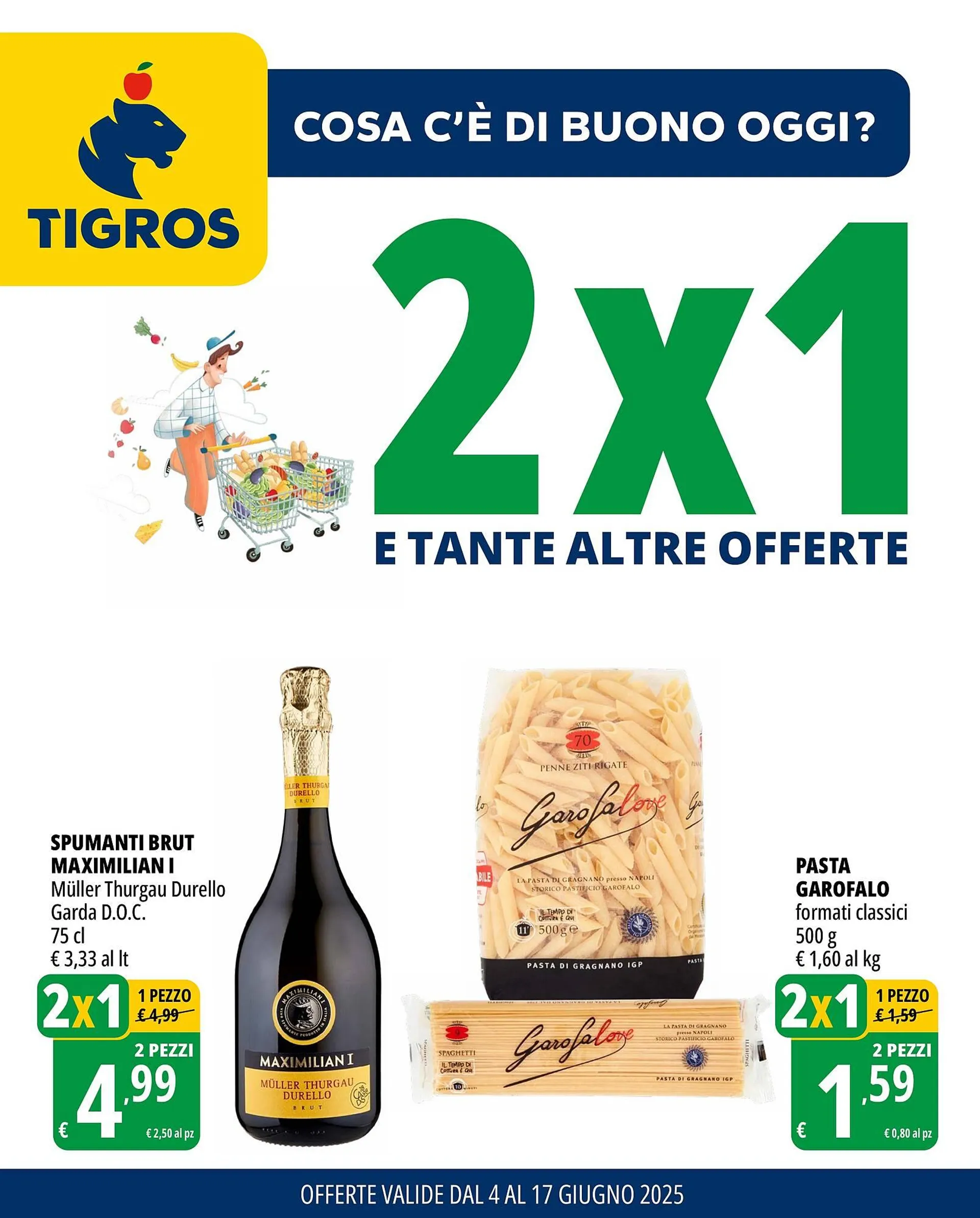 Volantino Tigros - 1