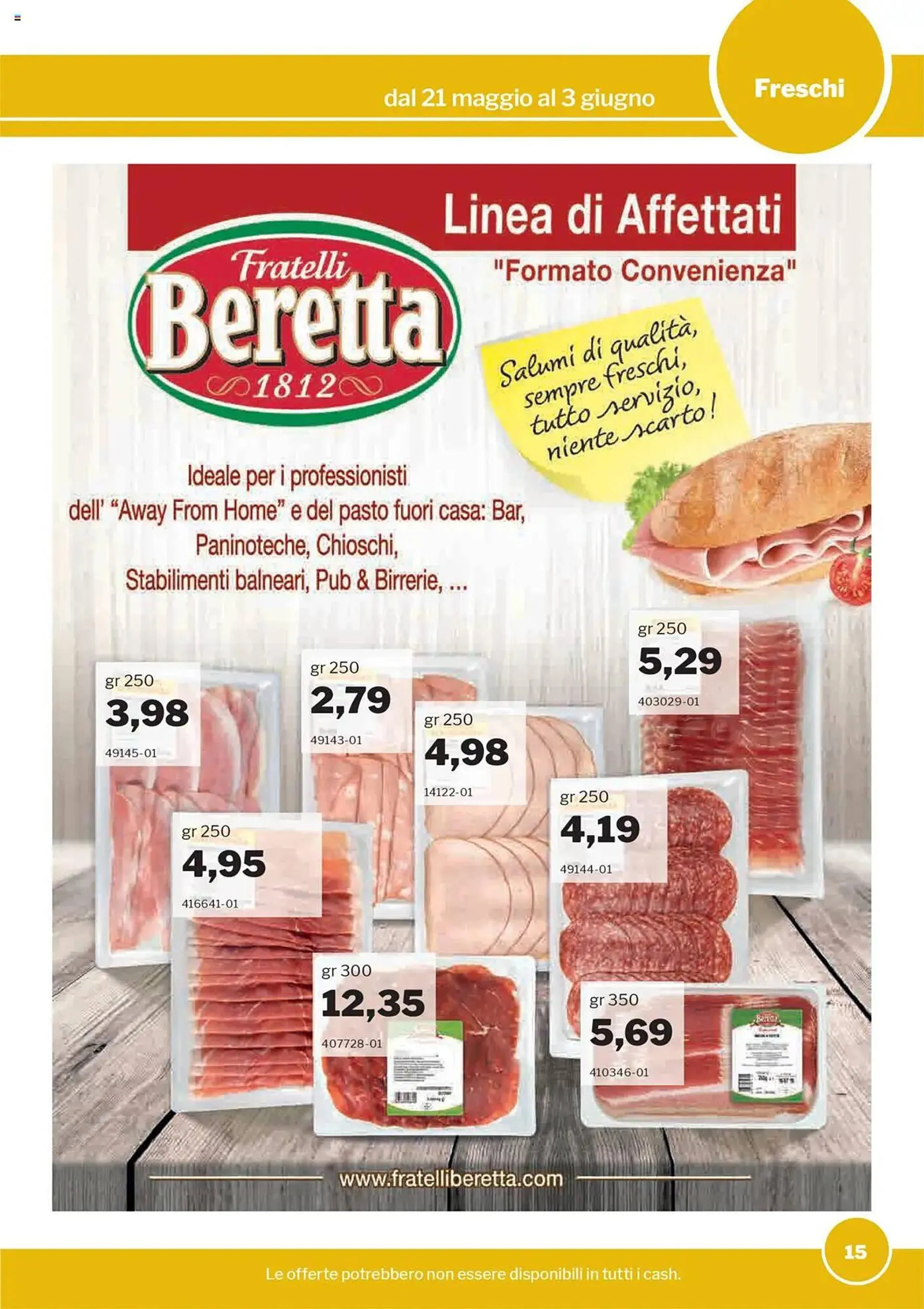 Volantino GrosMarket da 21 maggio a 3 giugno di 2025 - Pagina del volantino 15