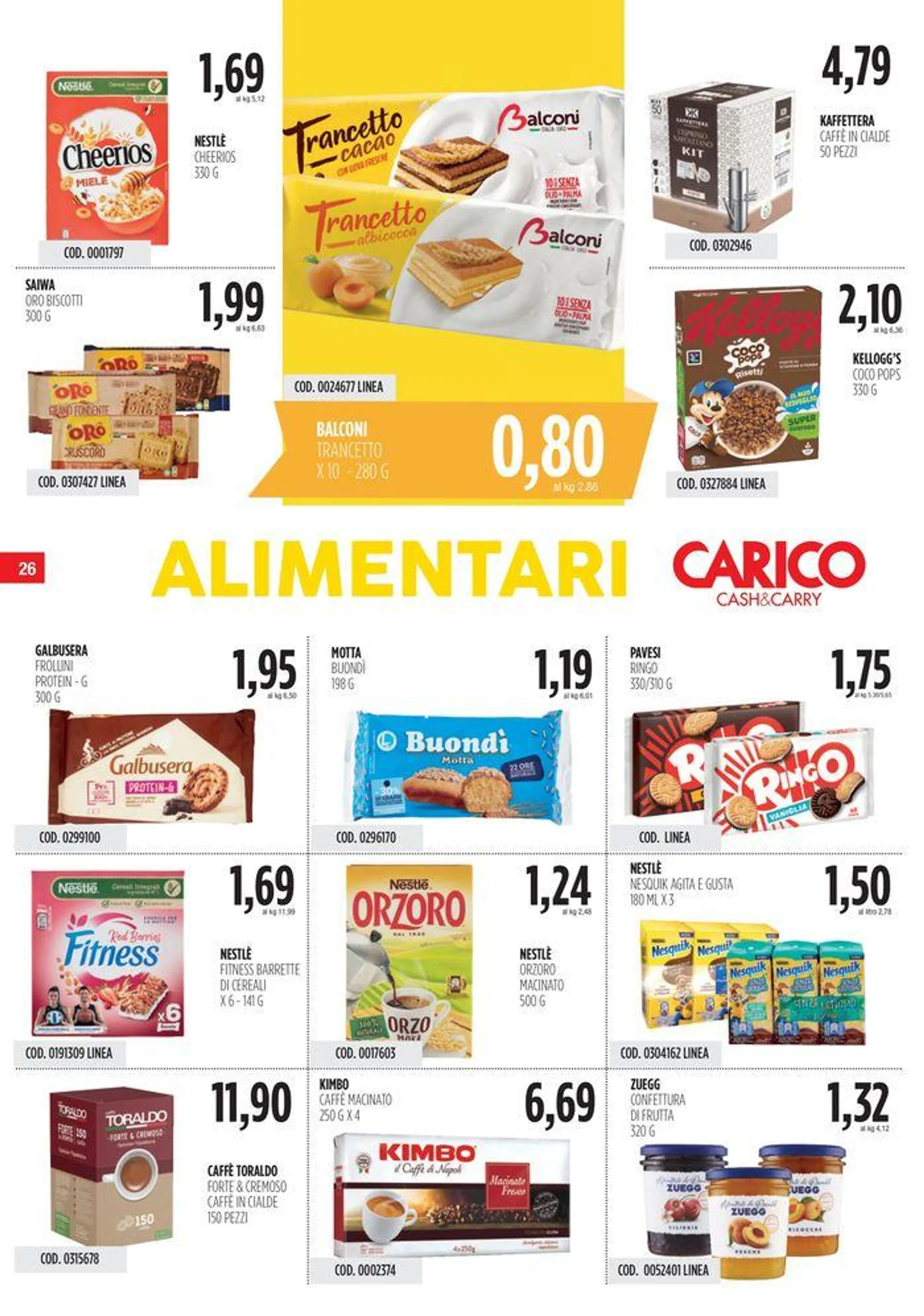 Carico Cash & Carry  da 29 agosto a 11 settembre di 2024 - Pagina del volantino 26