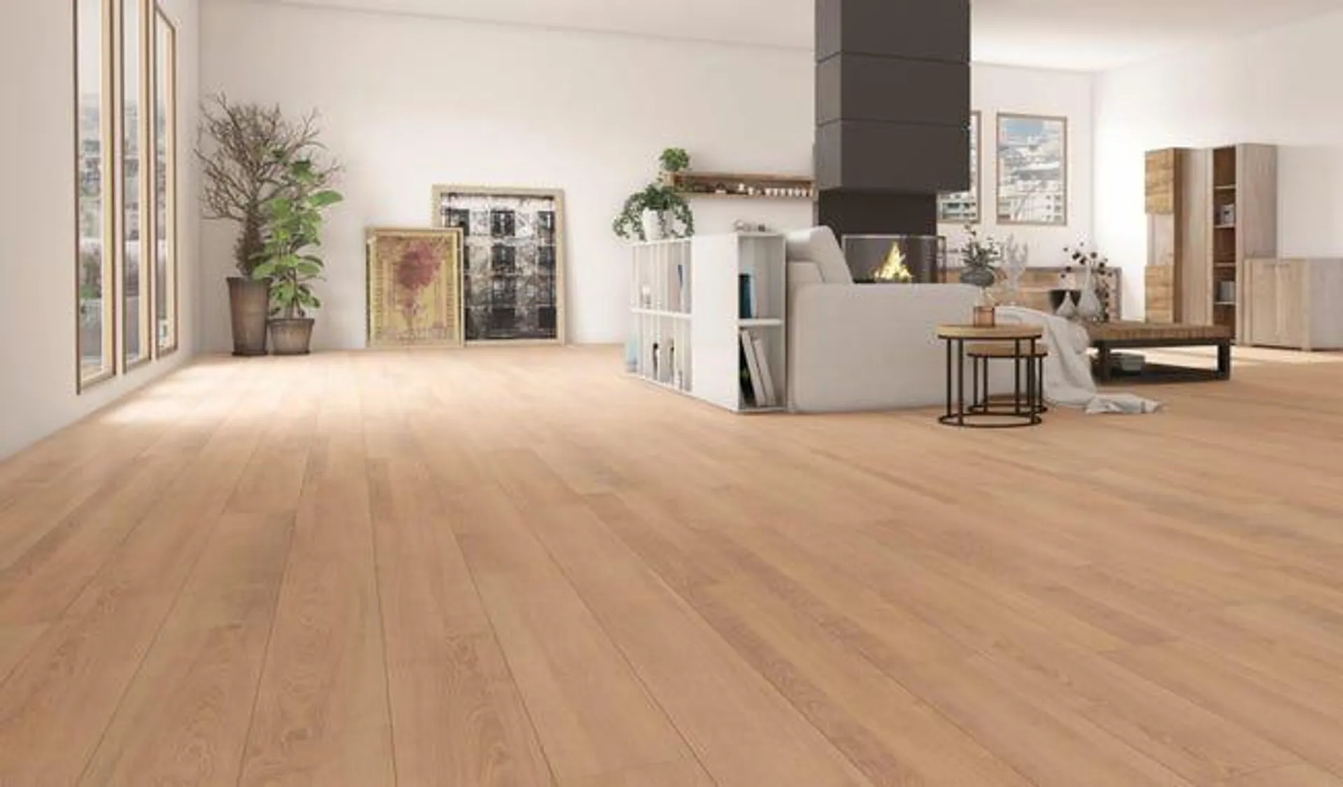 Pavimento laminato Tundra nat resistente all'acqua marrone Sp 7mm Vedi i dettagli del prodotto