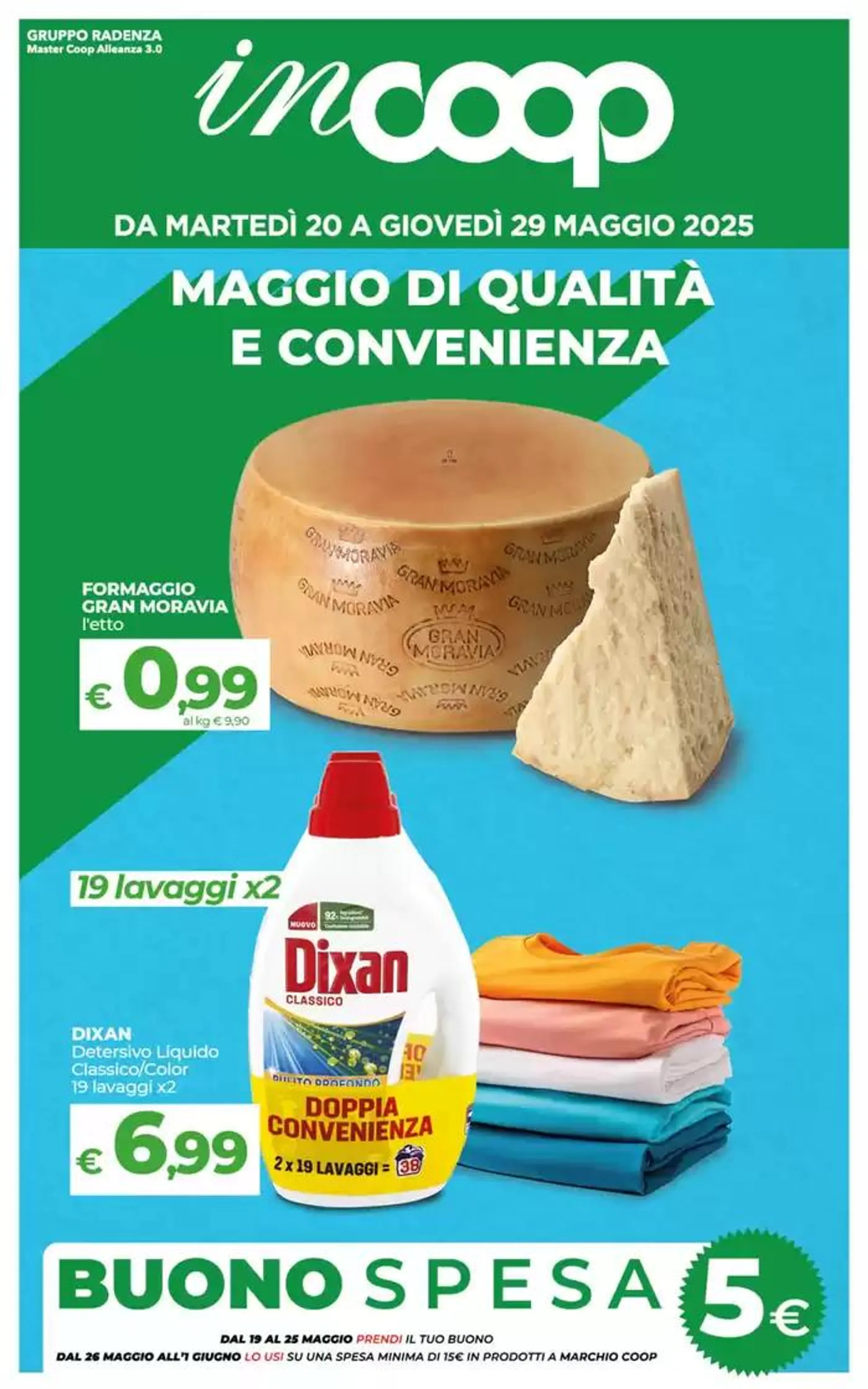 MAGGIO DI QUALITA E CONVENIENZA da 20 maggio a 29 maggio di 2025 - Pagina del volantino 1