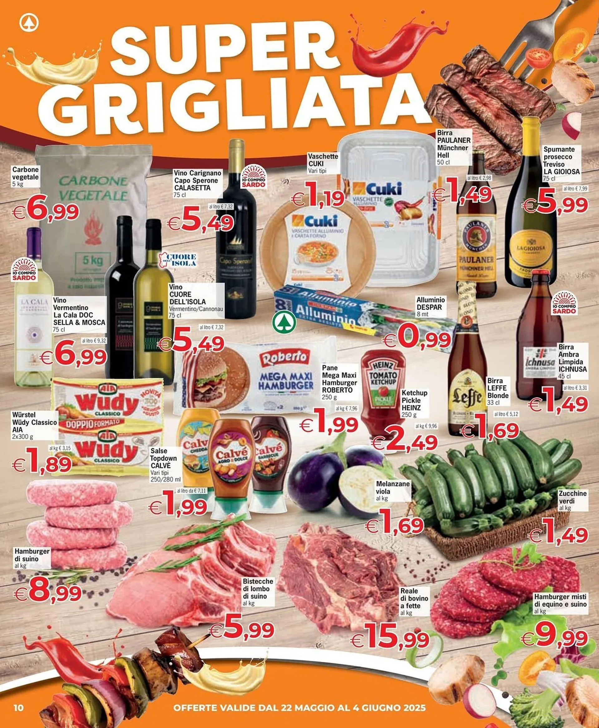 Volantino Despar da 28 maggio a 4 giugno di 2025 - Pagina del volantino 10