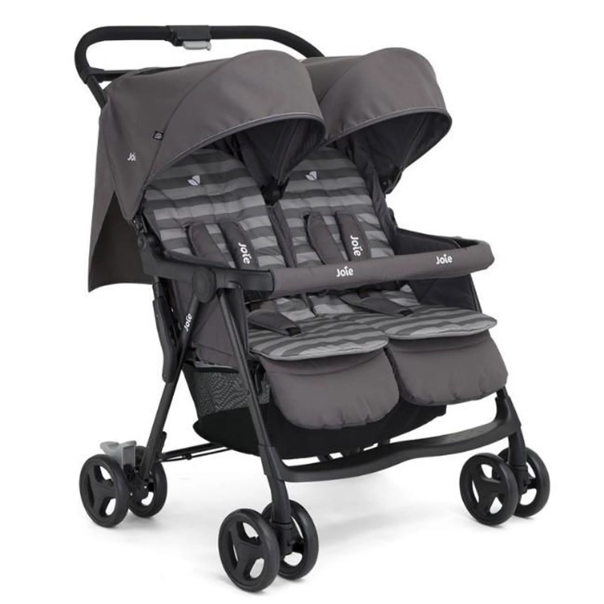 Joie Passeggino Gemellare Aire Twin Leggero, Parapioggia incluso