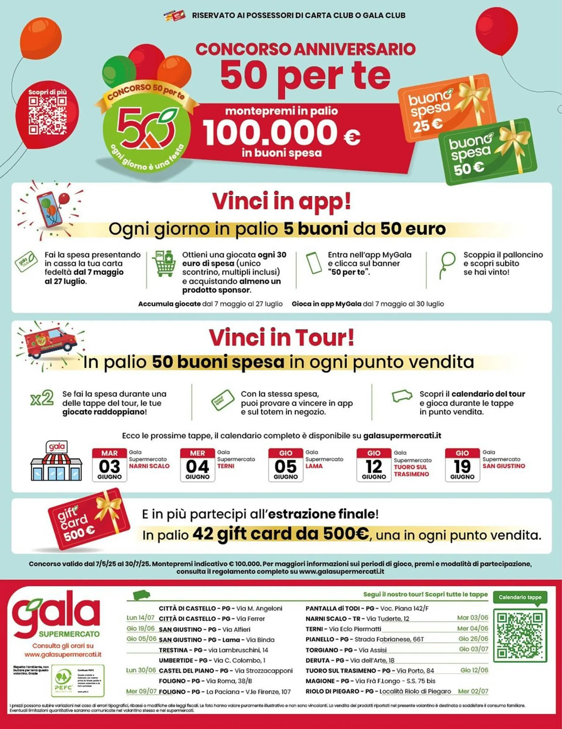 Volantino Gala Supermercati da 4 giugno a 17 giugno di 2025 - Pagina del volantino 24