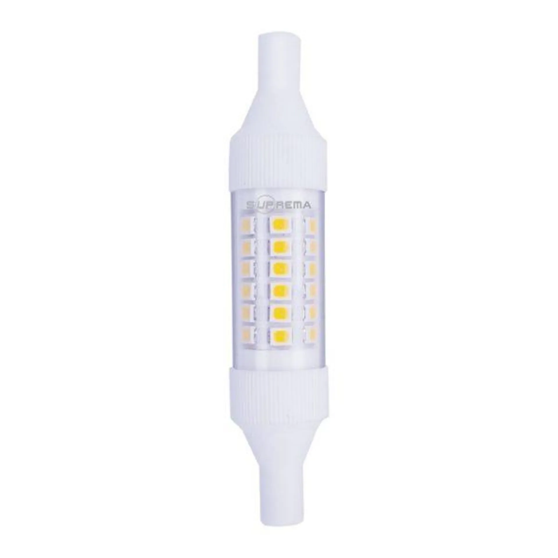 10W/75W LAMPADA LED LINEARE R7S 118MM NON DIMMERABILE EQU. 75W LUCE CALDA