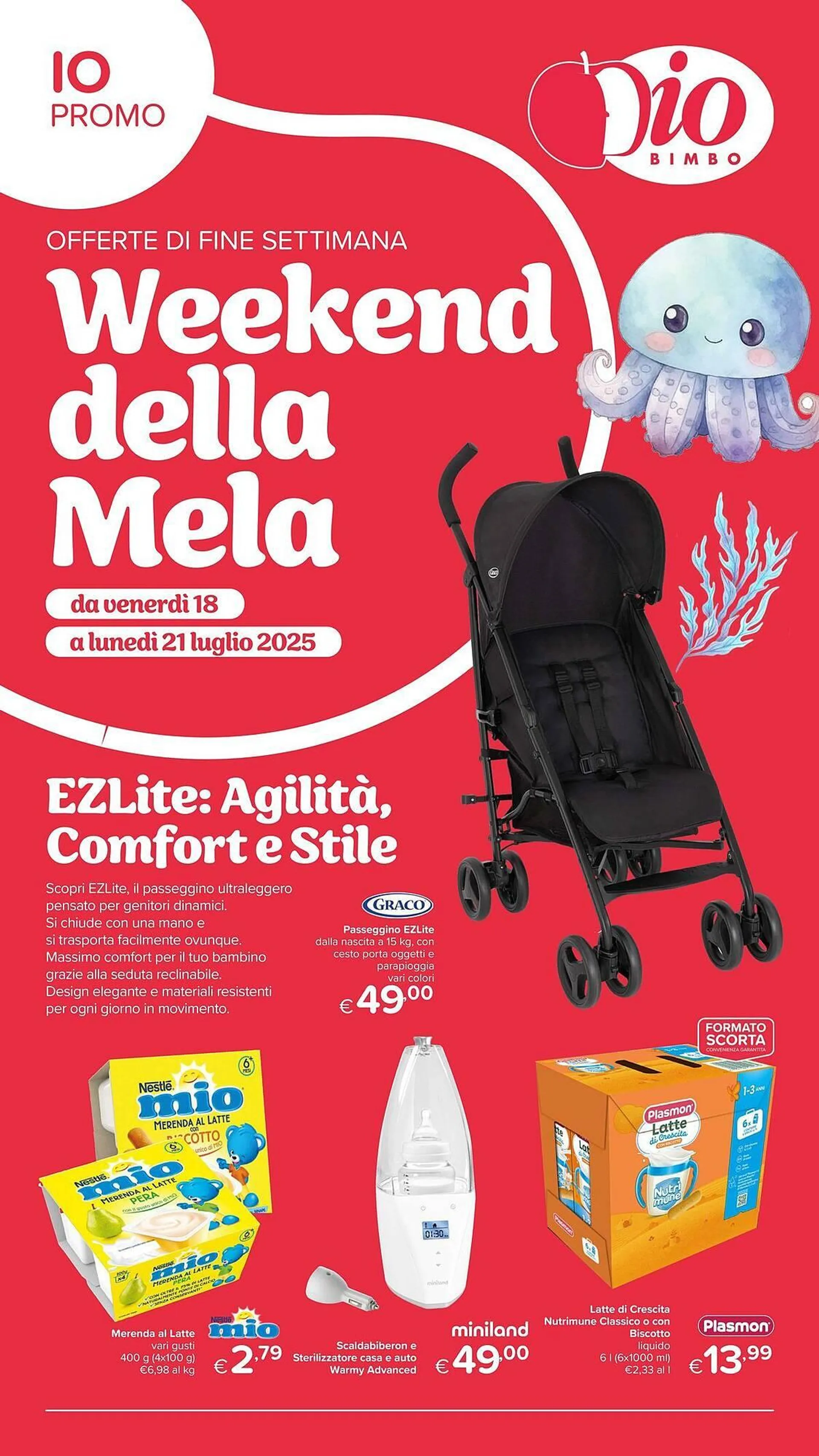 Volantino Io Bimbo da 18 luglio a 21 luglio di 2025 - Pagina del volantino 1