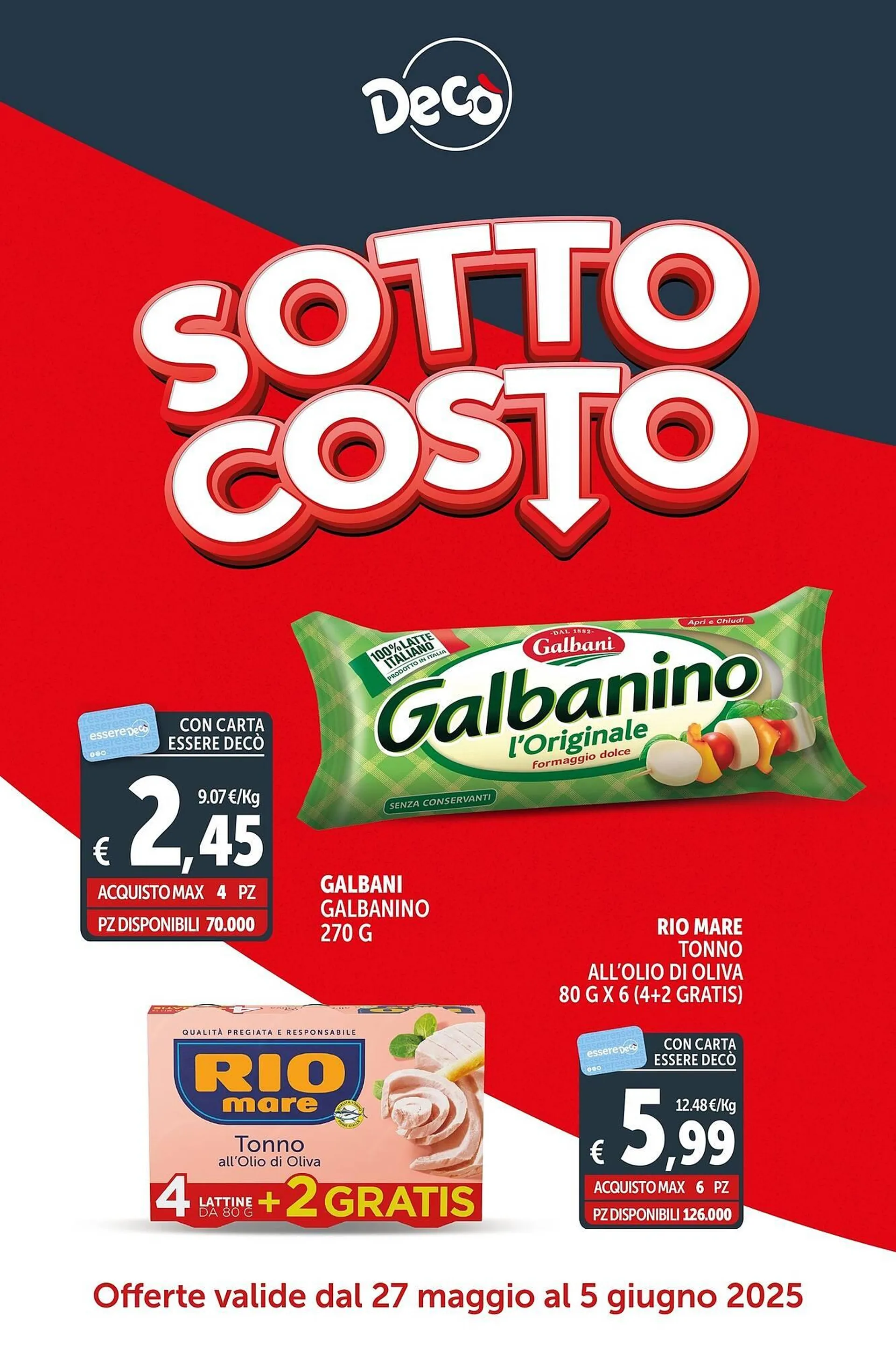 Volantino Deco Supermercati - 1