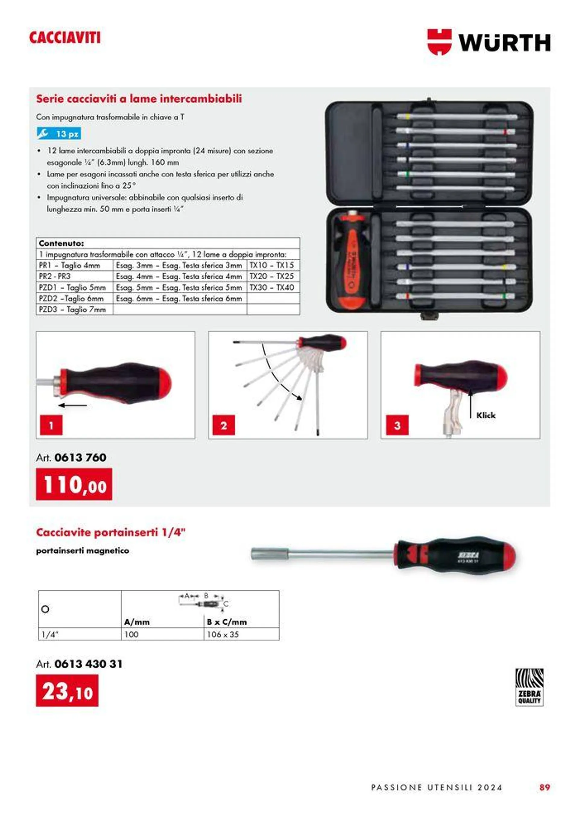 Passione utensili da 6 marzo a 30 giugno di 2024 - Pagina del volantino 89