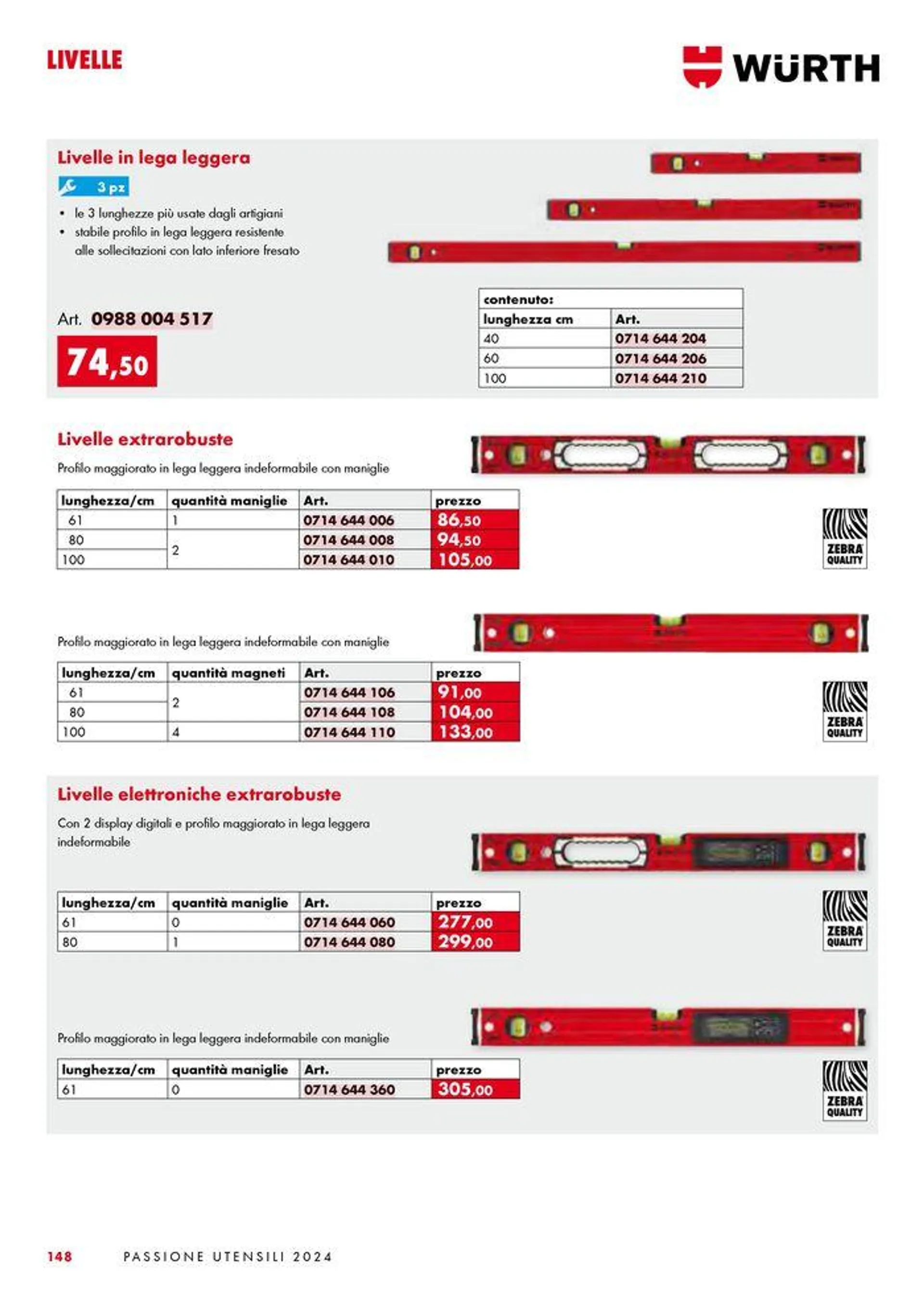 Passione utensili da 1 luglio a 31 dicembre di 2024 - Pagina del volantino 148