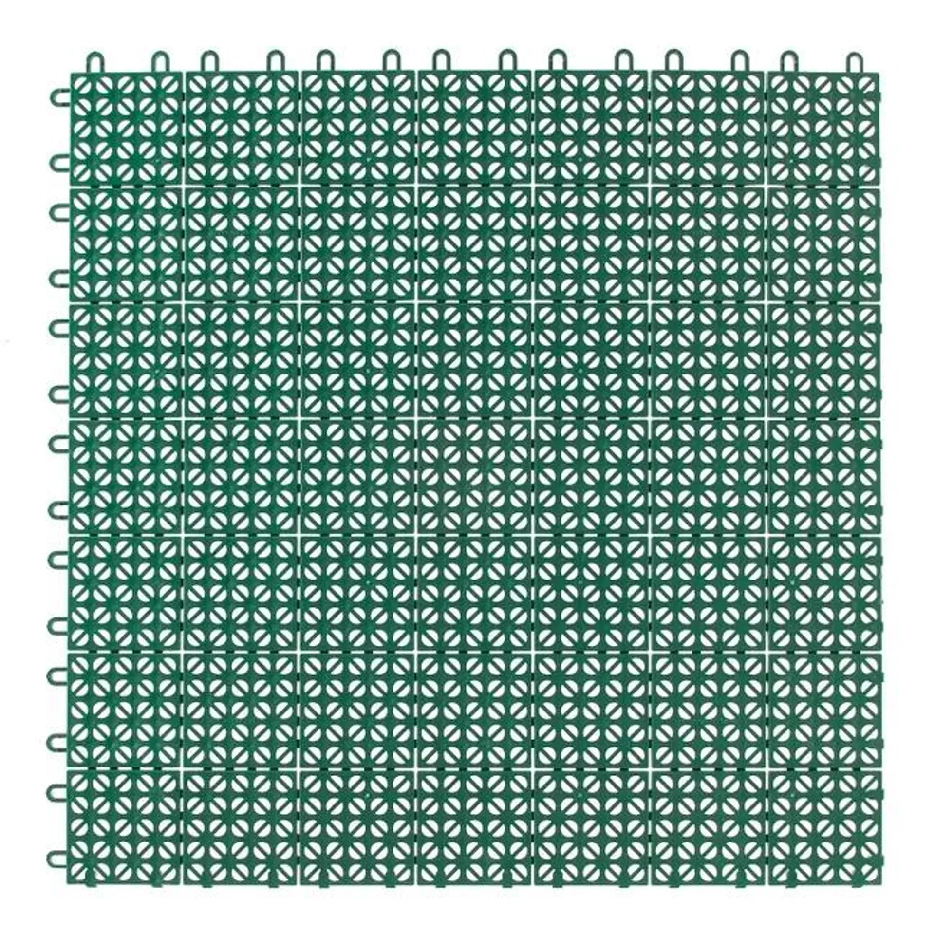 Piastrelle ad incastro ONEK Multiplate 56 x 56 cm Sp 10 mm, verde