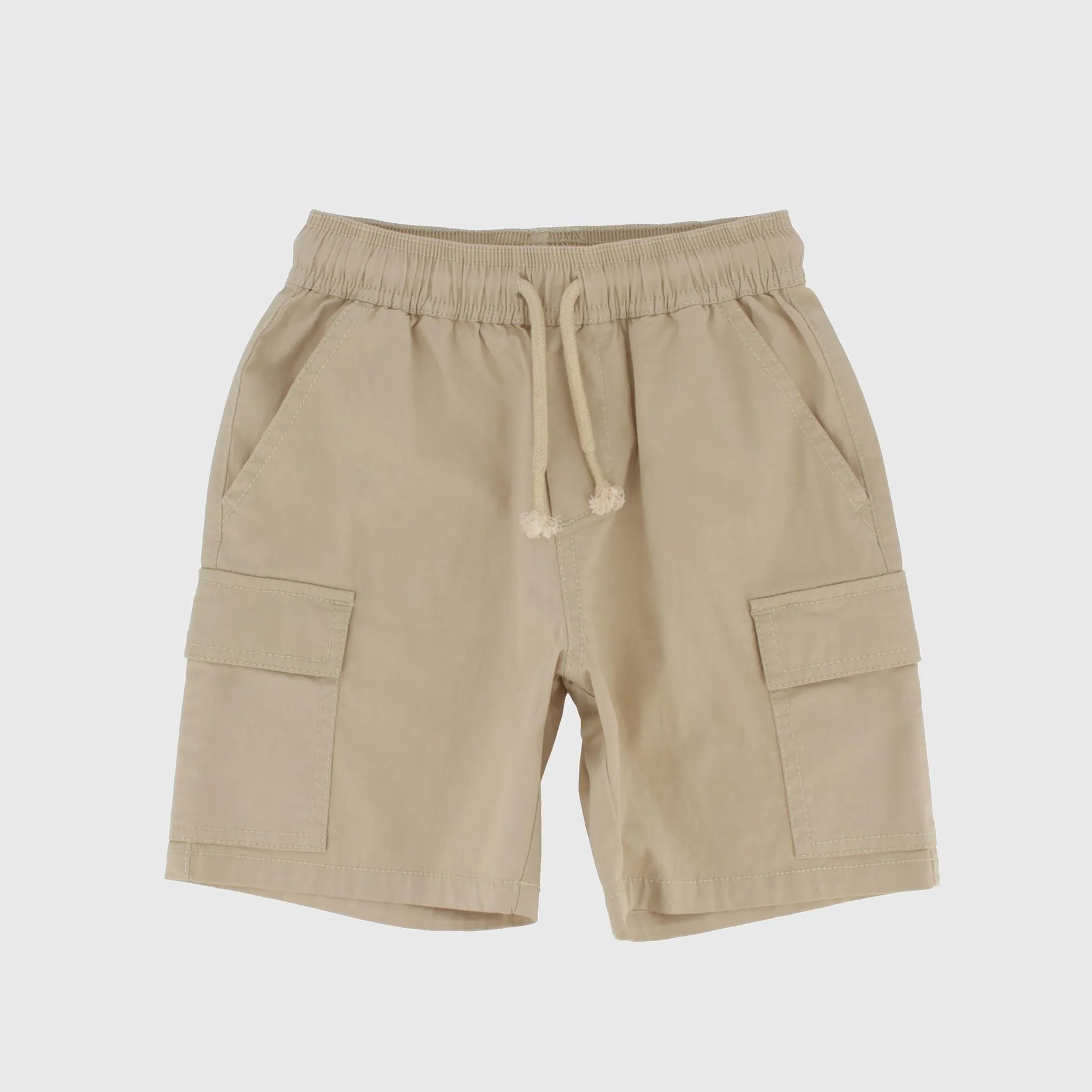 Bermuda in gabardina da Bambino, BEIGE