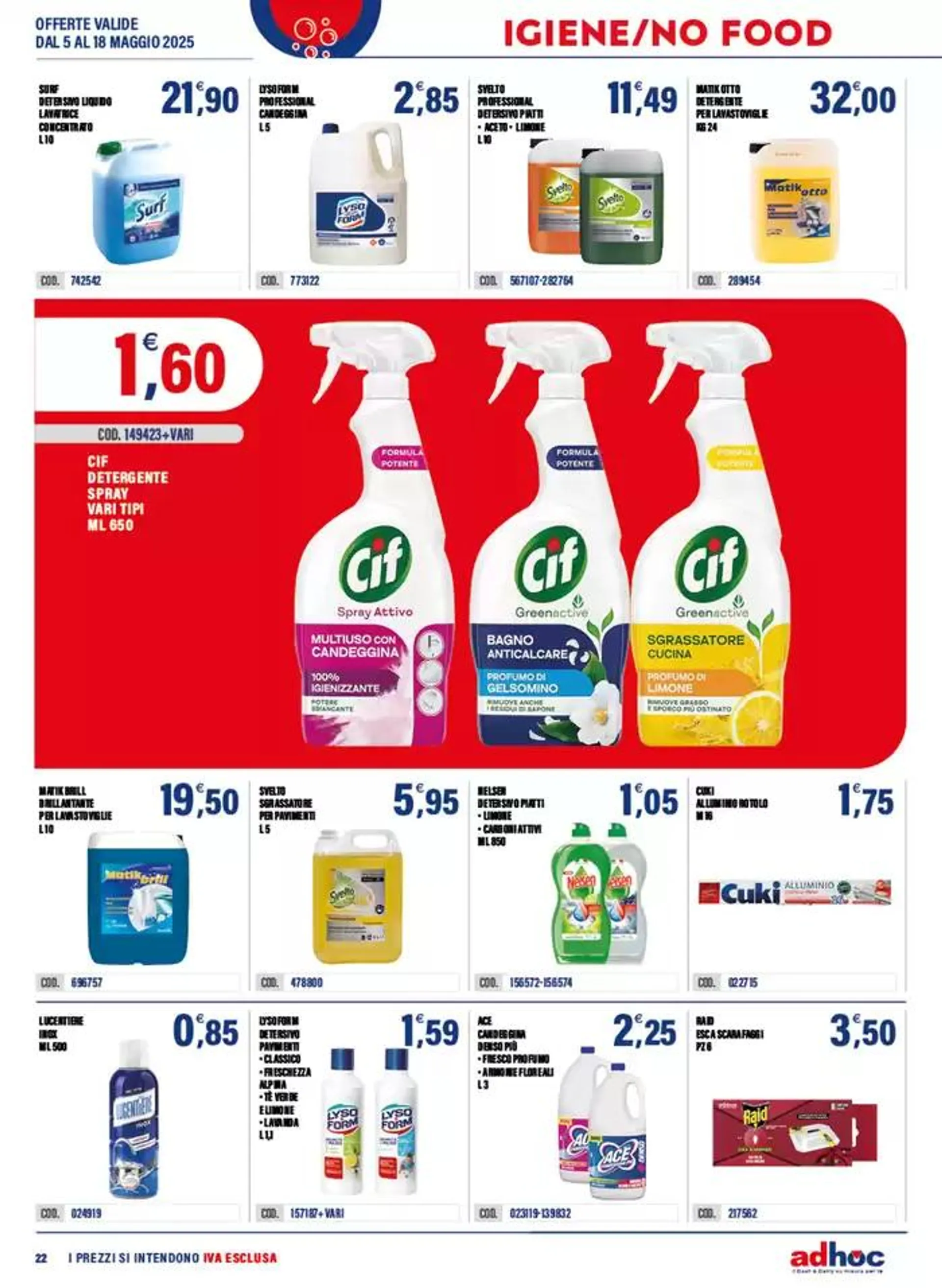 Offerte valide dal 5 al 19 maggio da 5 maggio a 18 maggio di 2025 - Pagina del volantino 22