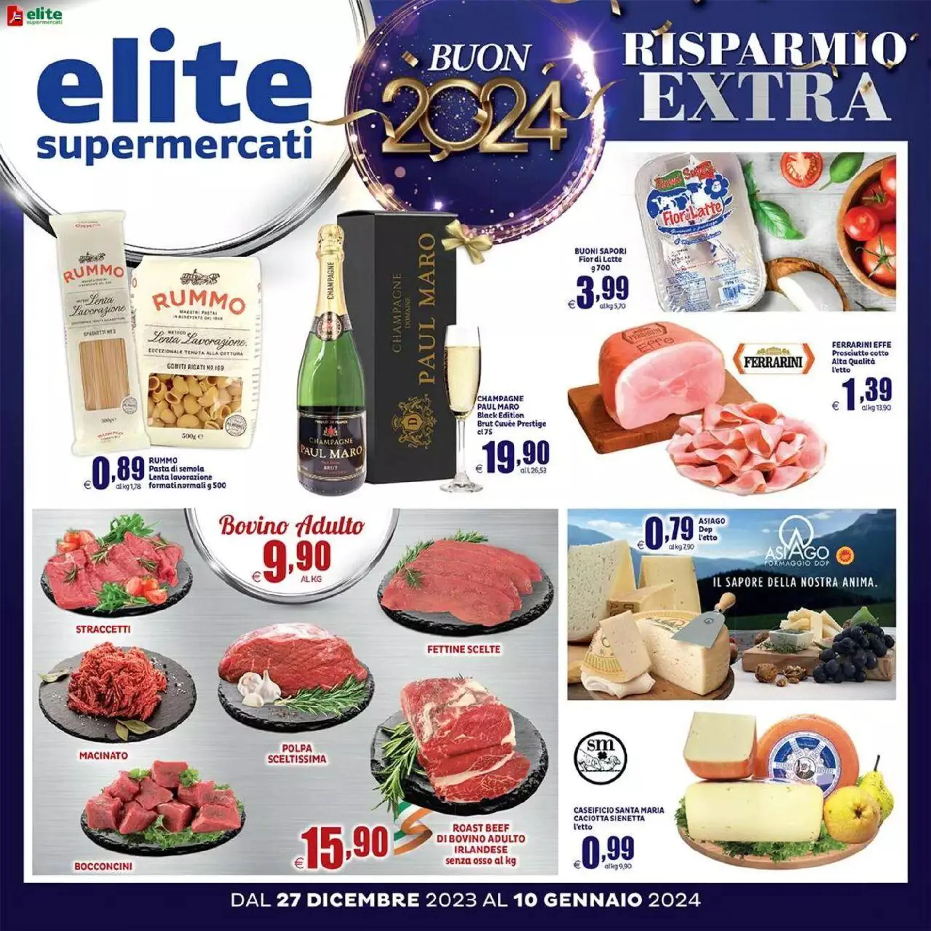 Volantino Elite Supermercati da 27 dicembre a 10 gennaio di 2024 - Pagina del volantino 