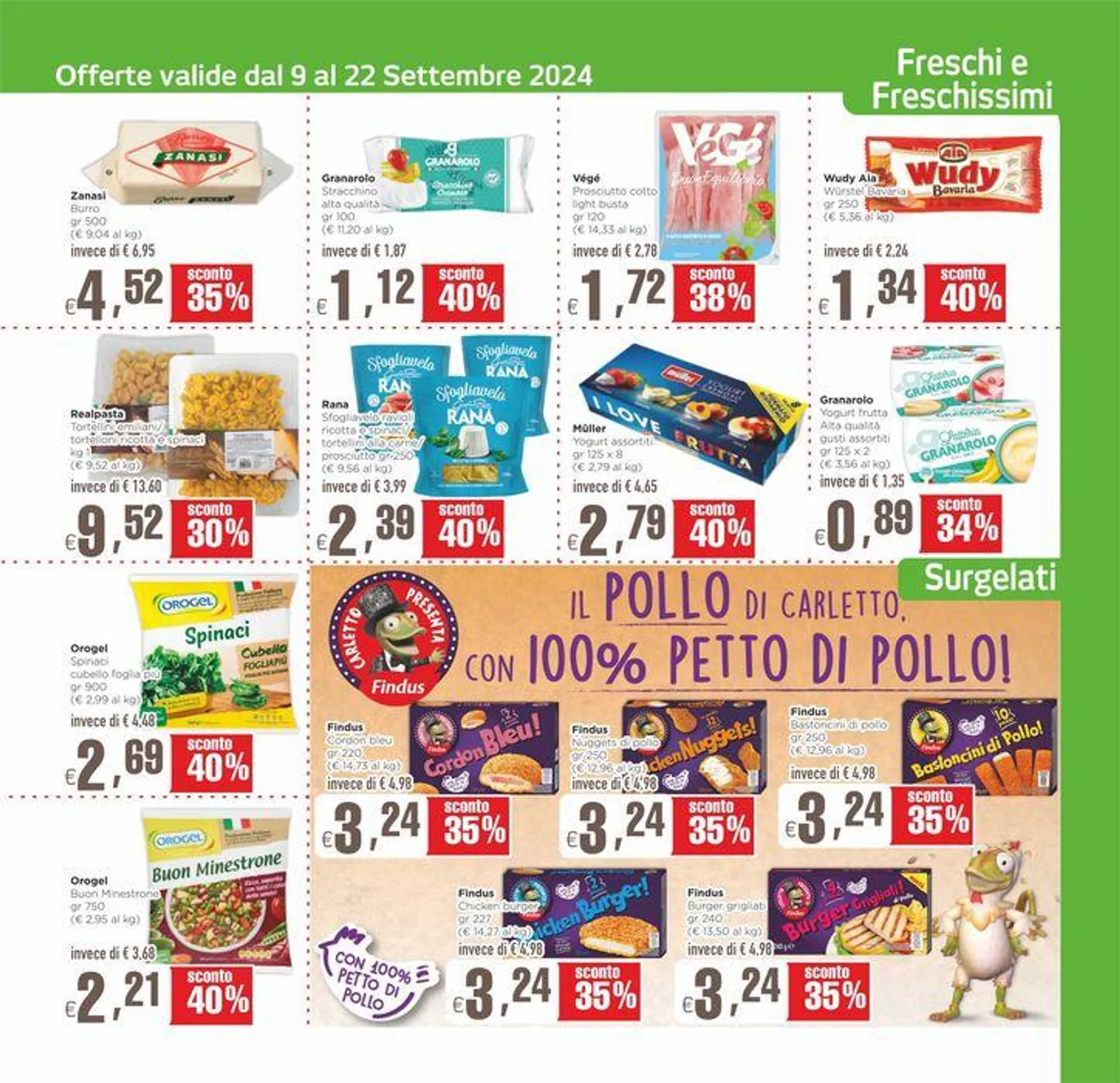 Tante offerte a 1€ 1.5€ 2 € da 9 settembre a 22 settembre di 2024 - Pagina del volantino 7