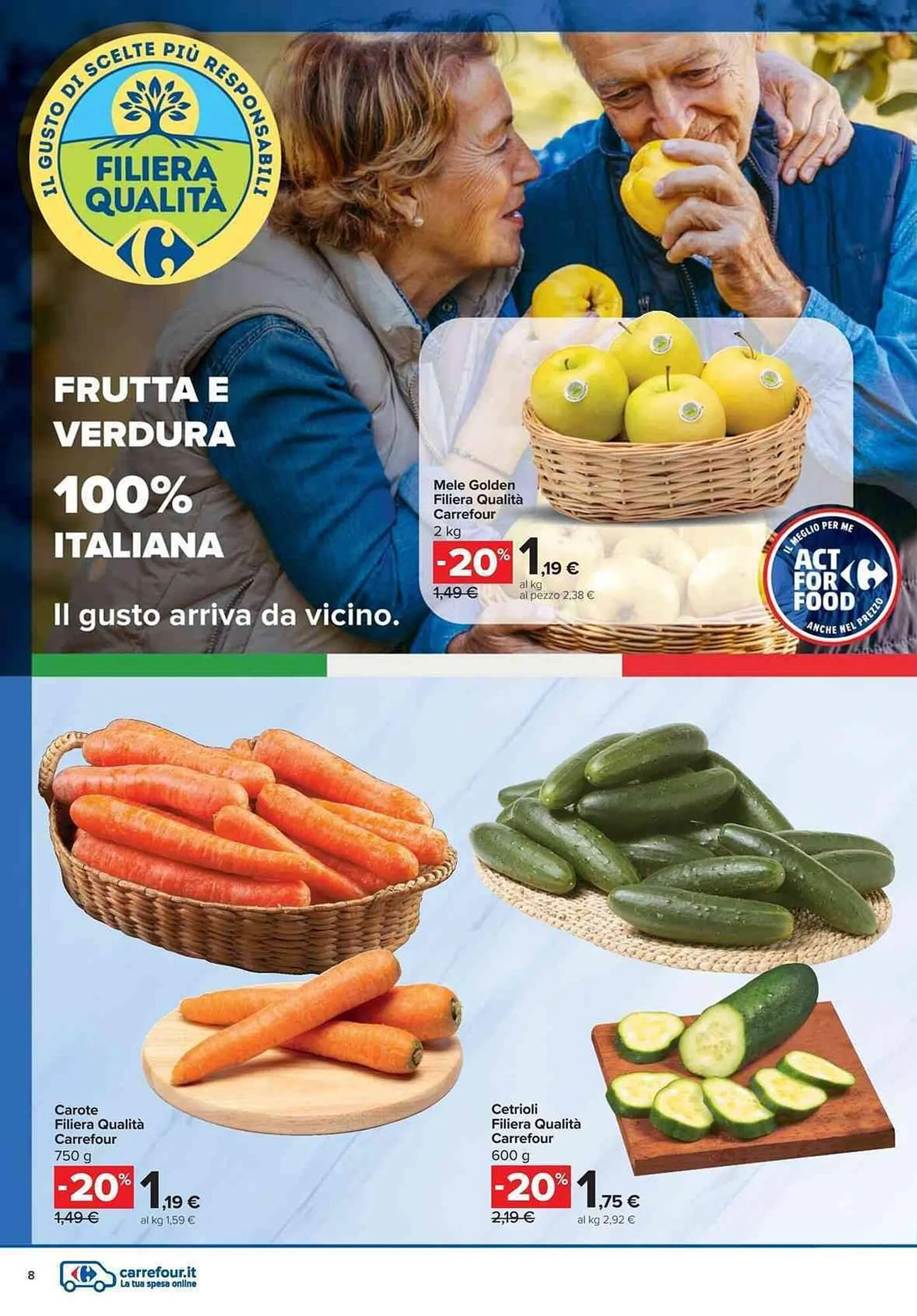 Volantino Carrefour Market da 29 maggio a 25 giugno di 2025 - Pagina del volantino 8