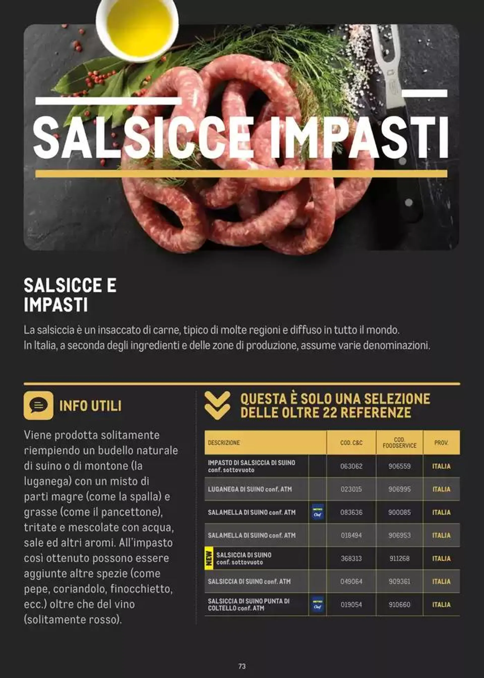 CATALOGO CARNE 2024 da 2 gennaio a 31 agosto di 2025 - Pagina del volantino 73