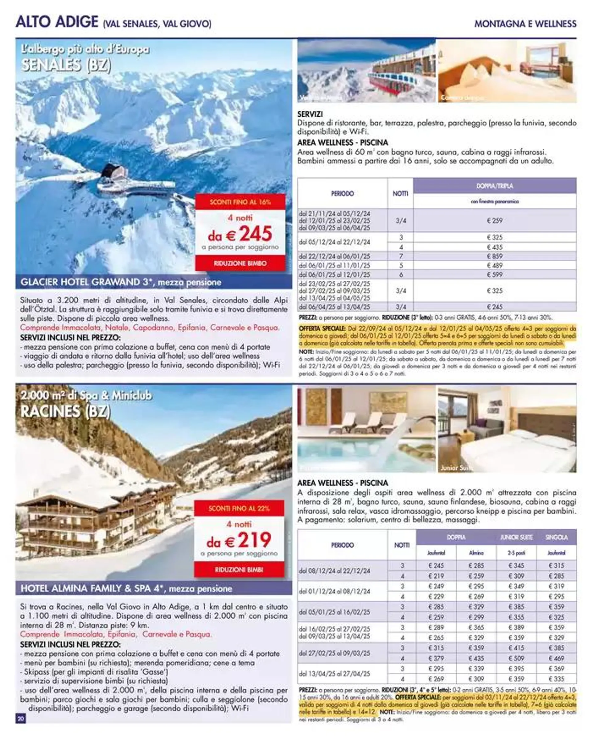 Vacanze Invernali da 2 dicembre a 31 marzo di 2025 - Pagina del volantino 20