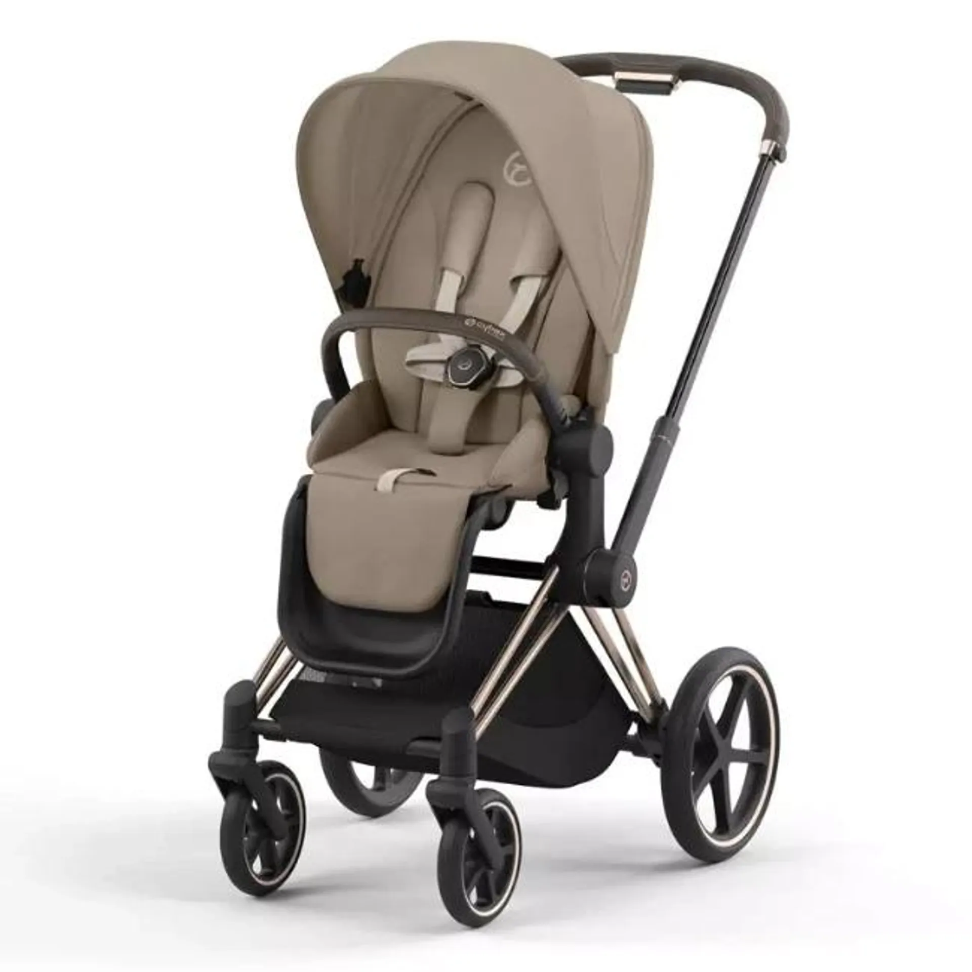 Cybex Platinum Passeggino Elettrico e-Priam con Telaio Rosegold