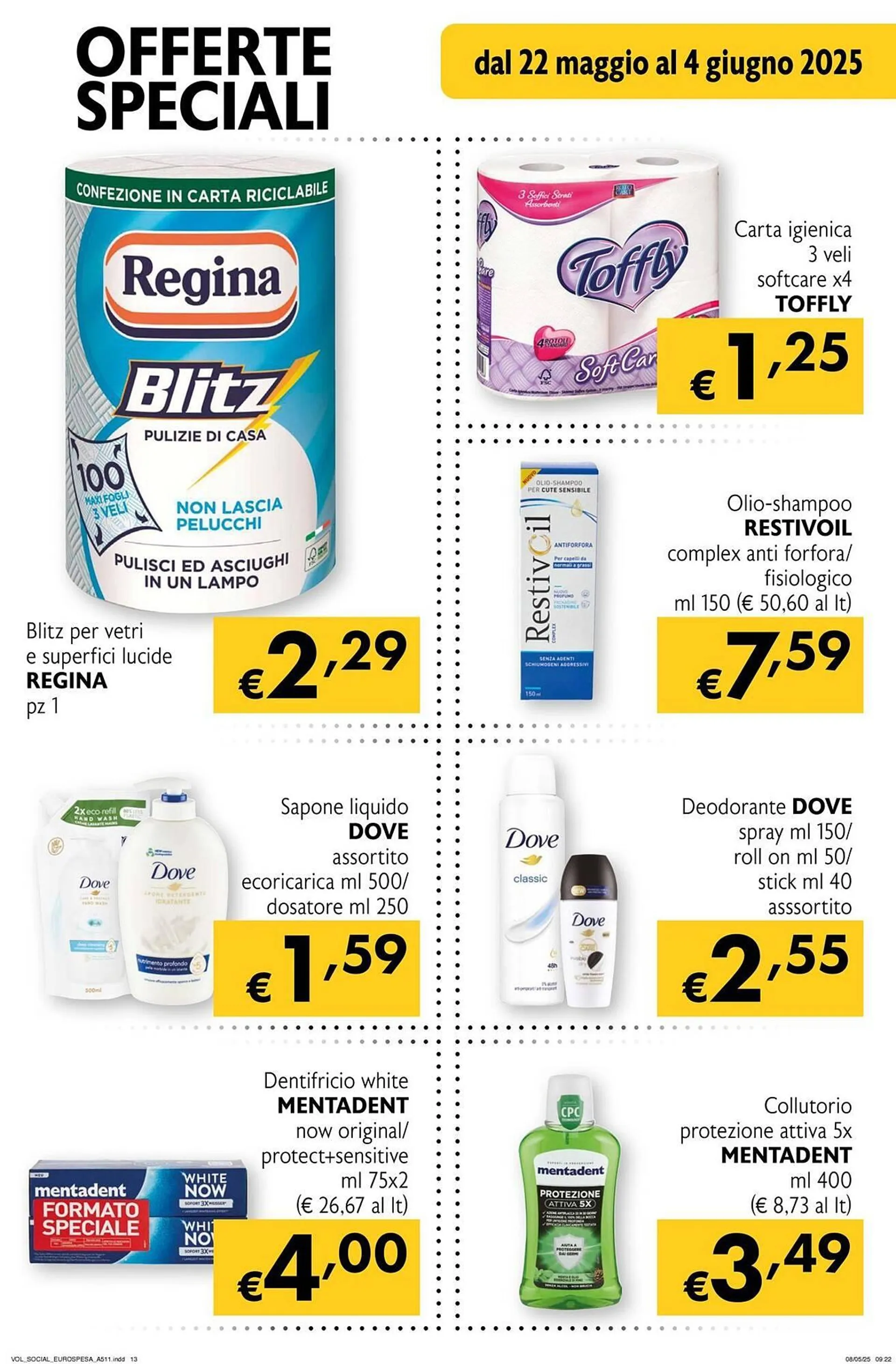 Volantino Eurospesa da 22 maggio a 4 giugno di 2025 - Pagina del volantino 13