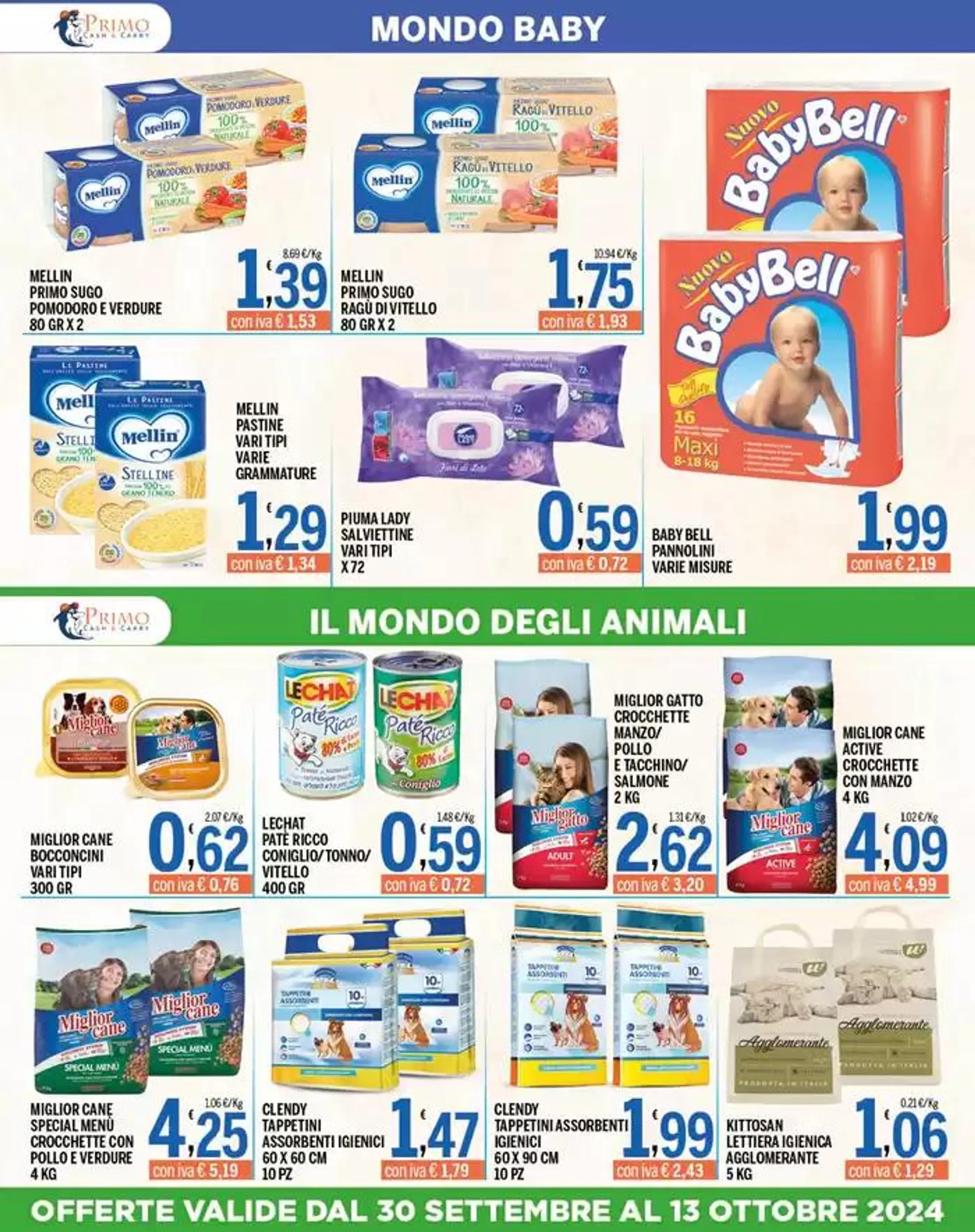 Il primo cash supermercato! da 1 ottobre a 13 ottobre di 2024 - Pagina del volantino 9