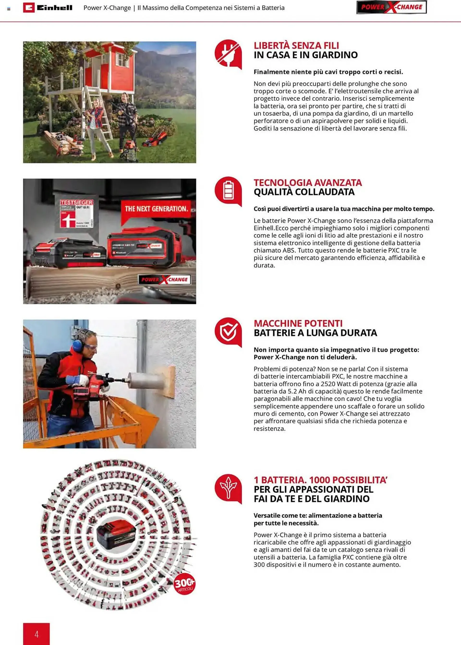 Volantino Einhell da 1 febbraio a 31 dicembre di 2025 - Pagina del volantino 4