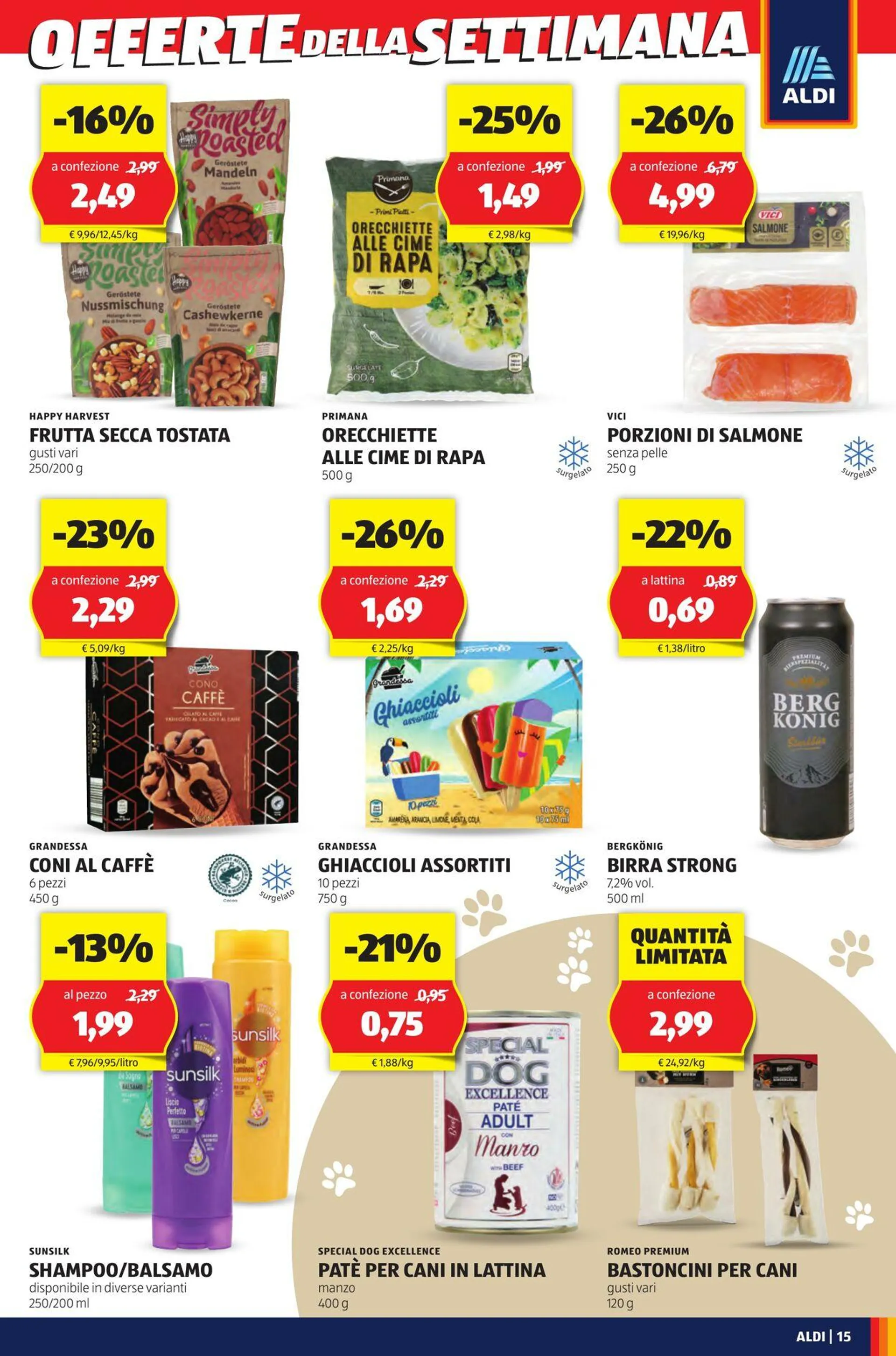 Aldi Volantino attuale da 7 luglio a 13 luglio di 2025 - Pagina del volantino 15