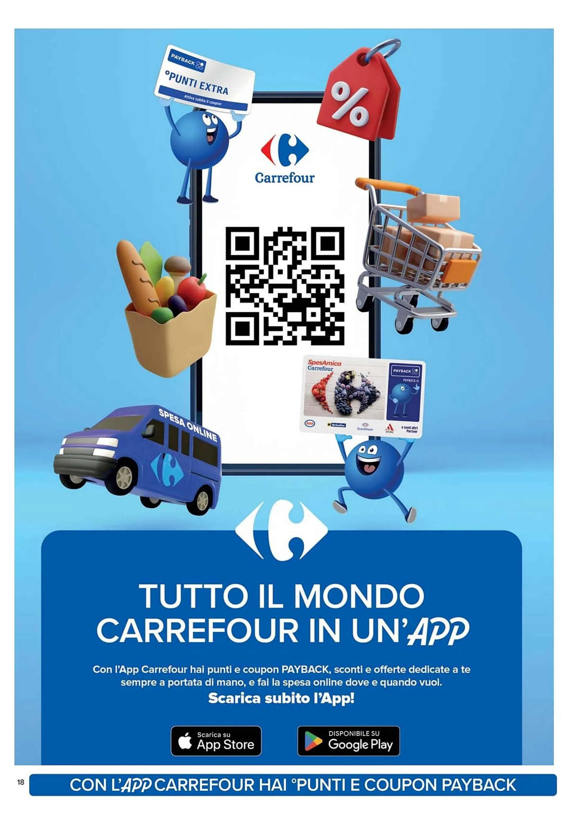 Volantino Carrefour Market da 12 giugno a 25 giugno di 2025 - Pagina del volantino 18