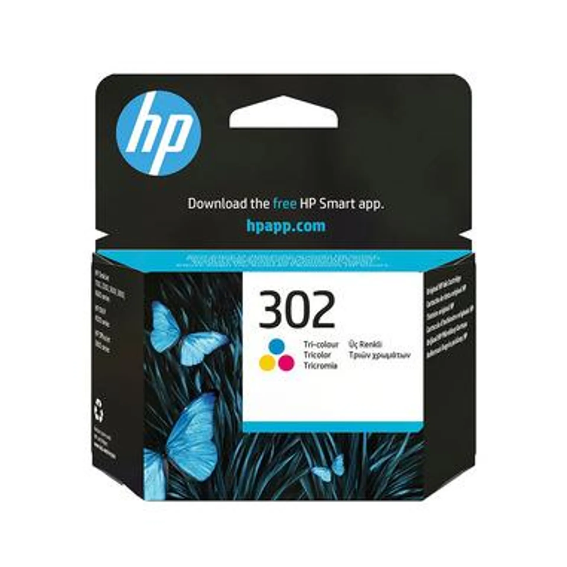 HP Cartuccia originale inchiostro tricromia 302