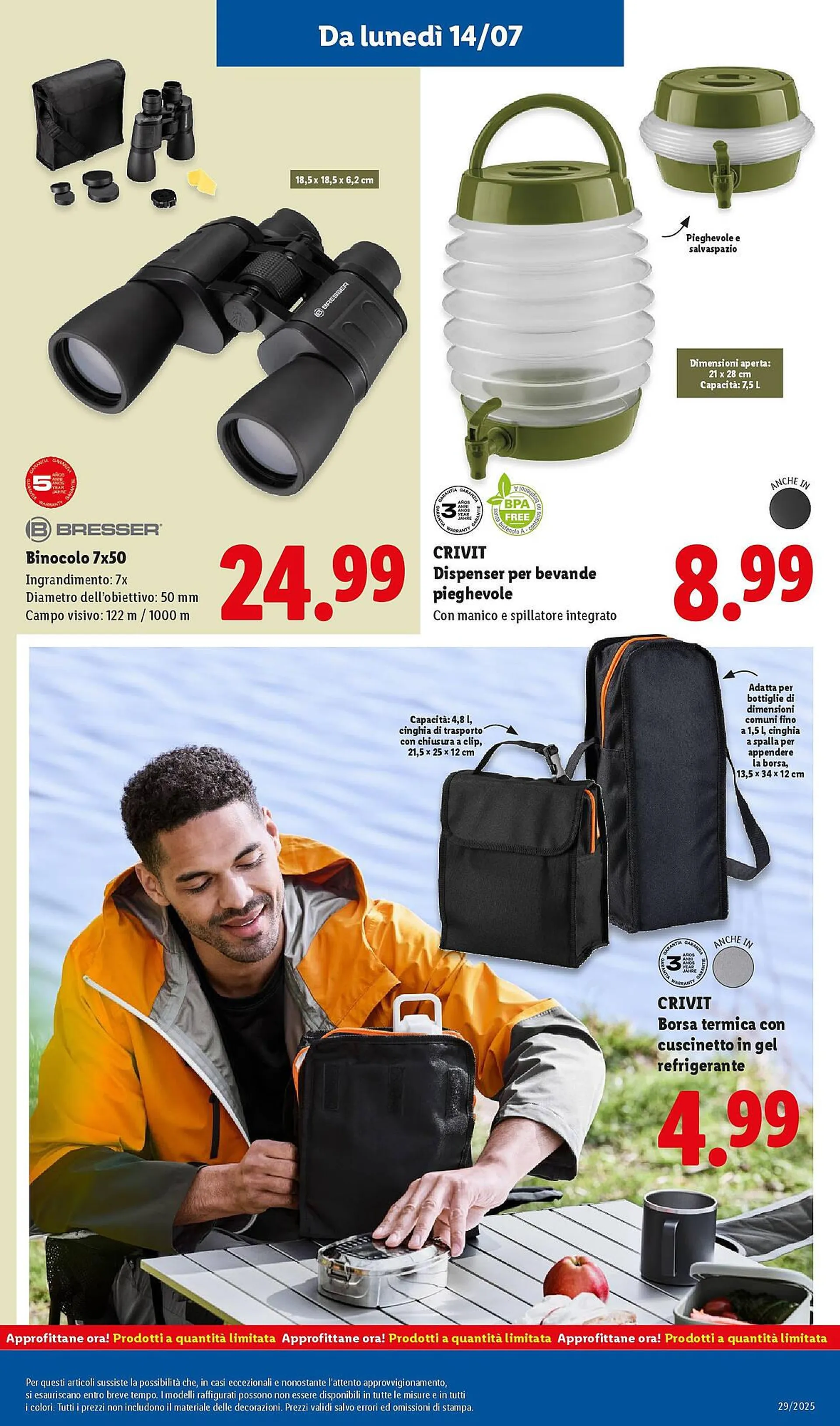 Volantino Lidl da 13 luglio a 20 luglio di 2025 - Pagina del volantino 33