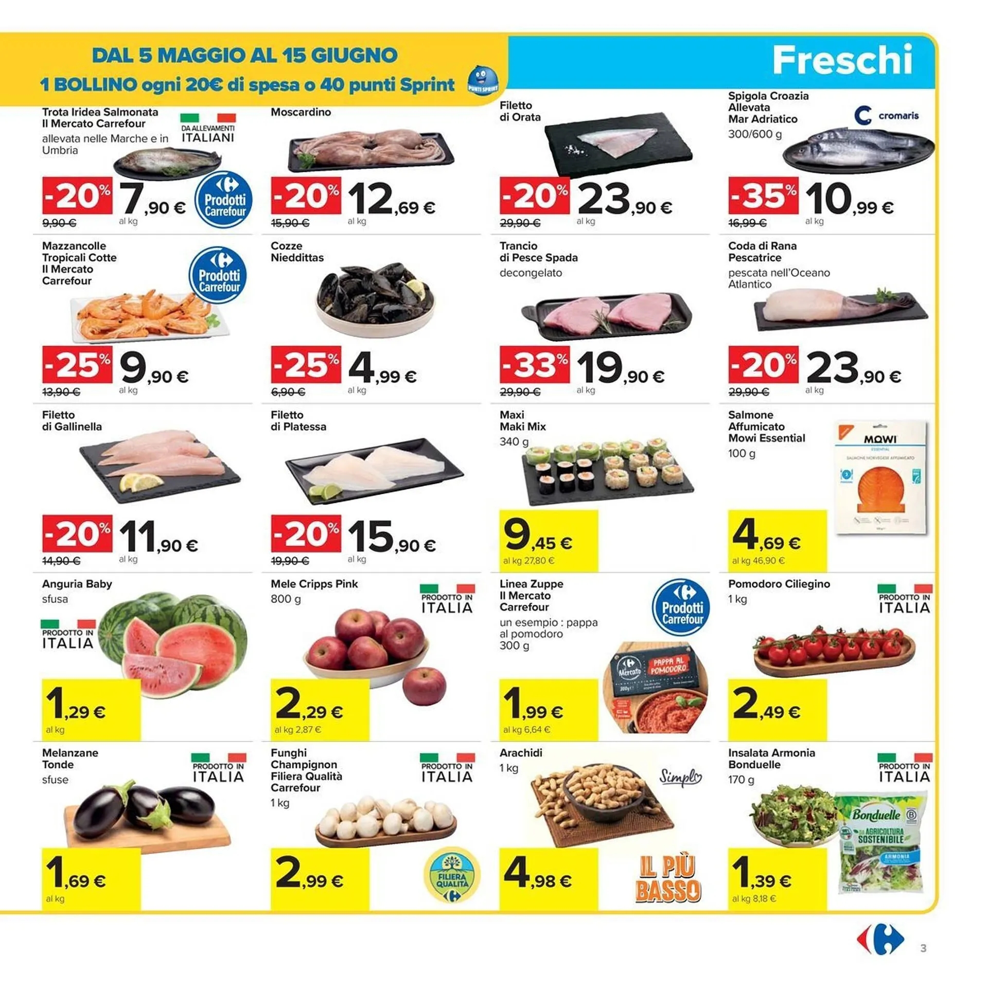 Volantino Carrefour Iper da 29 maggio a 11 giugno di 2025 - Pagina del volantino 3