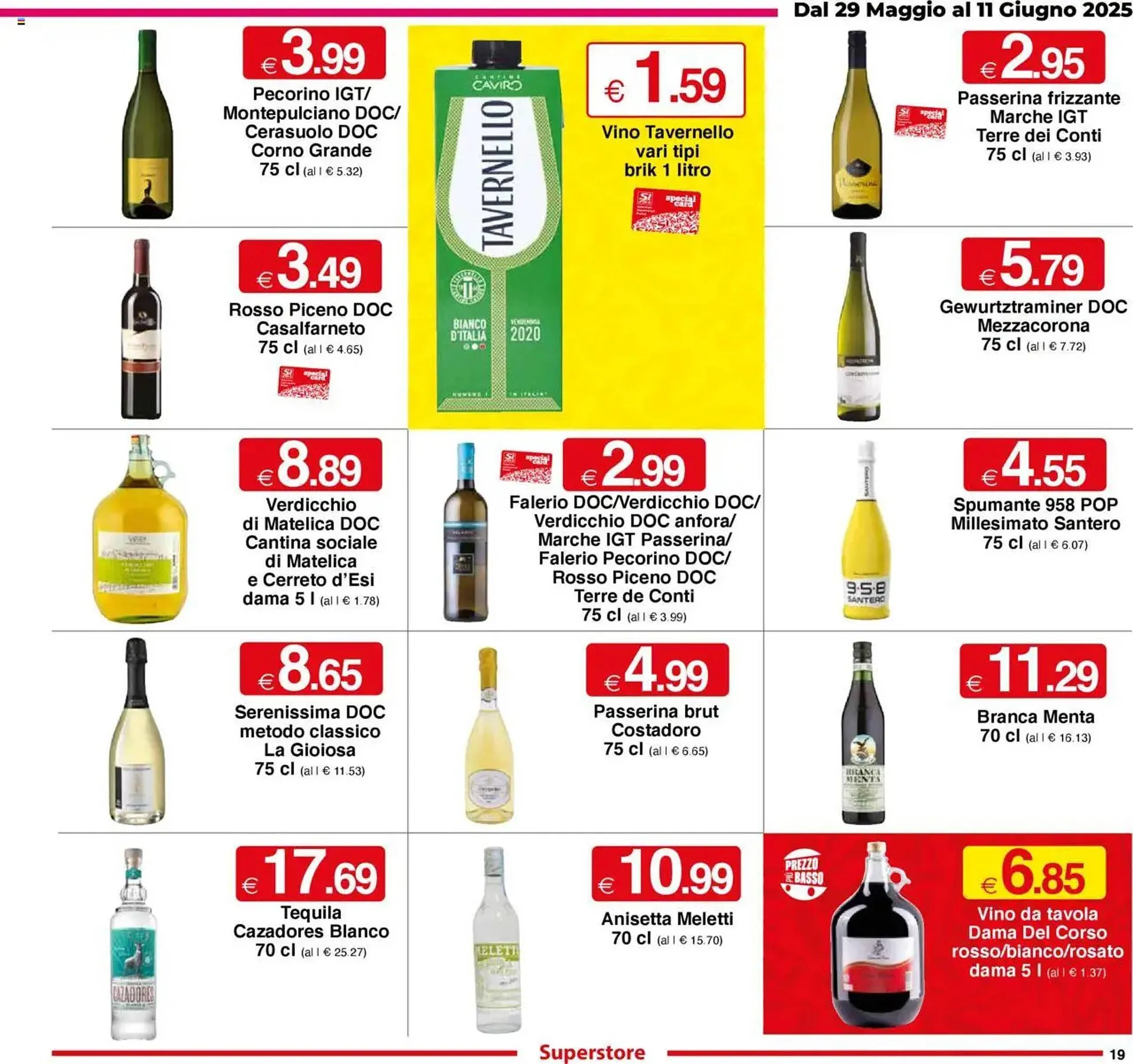 Volantino Sì con te da 29 maggio a 11 giugno di 2025 - Pagina del volantino 19