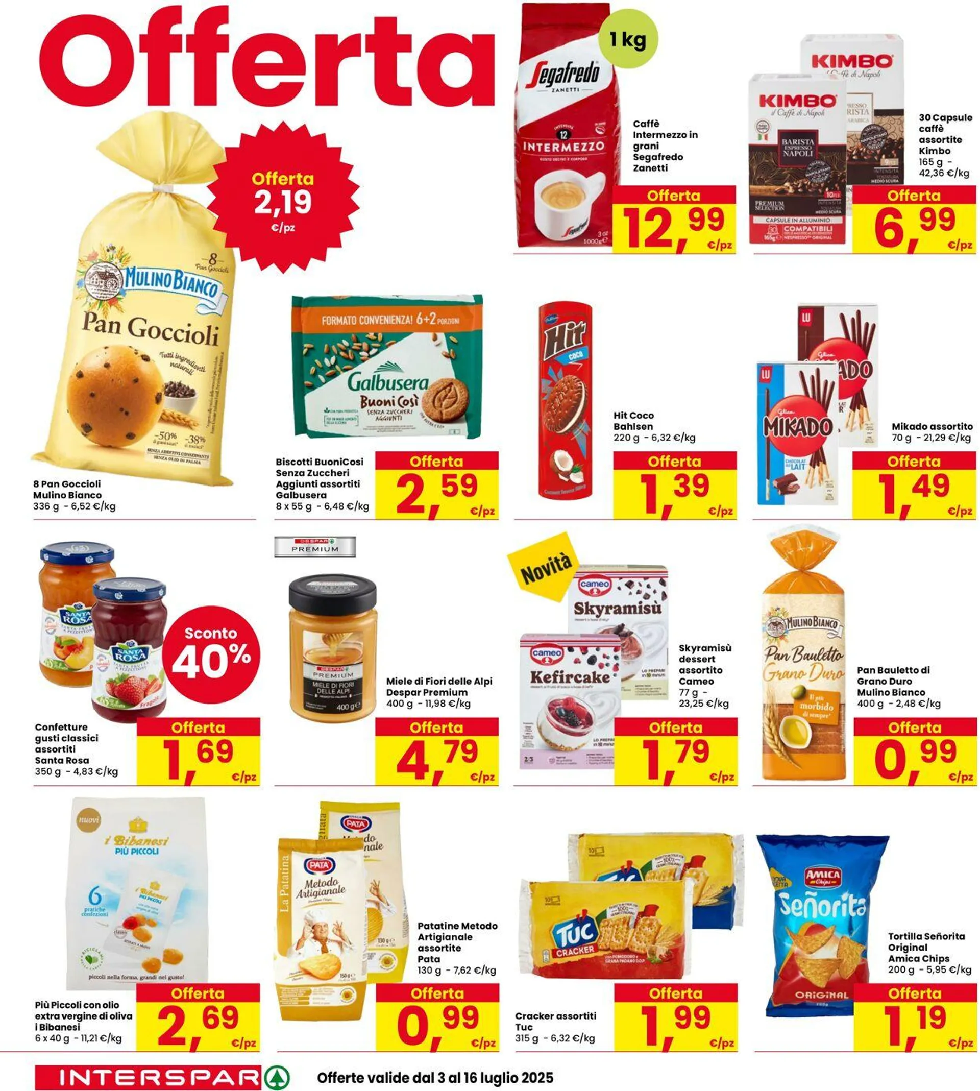Interspar Volantino attuale da 3 luglio a 16 luglio di 2025 - Pagina del volantino 16