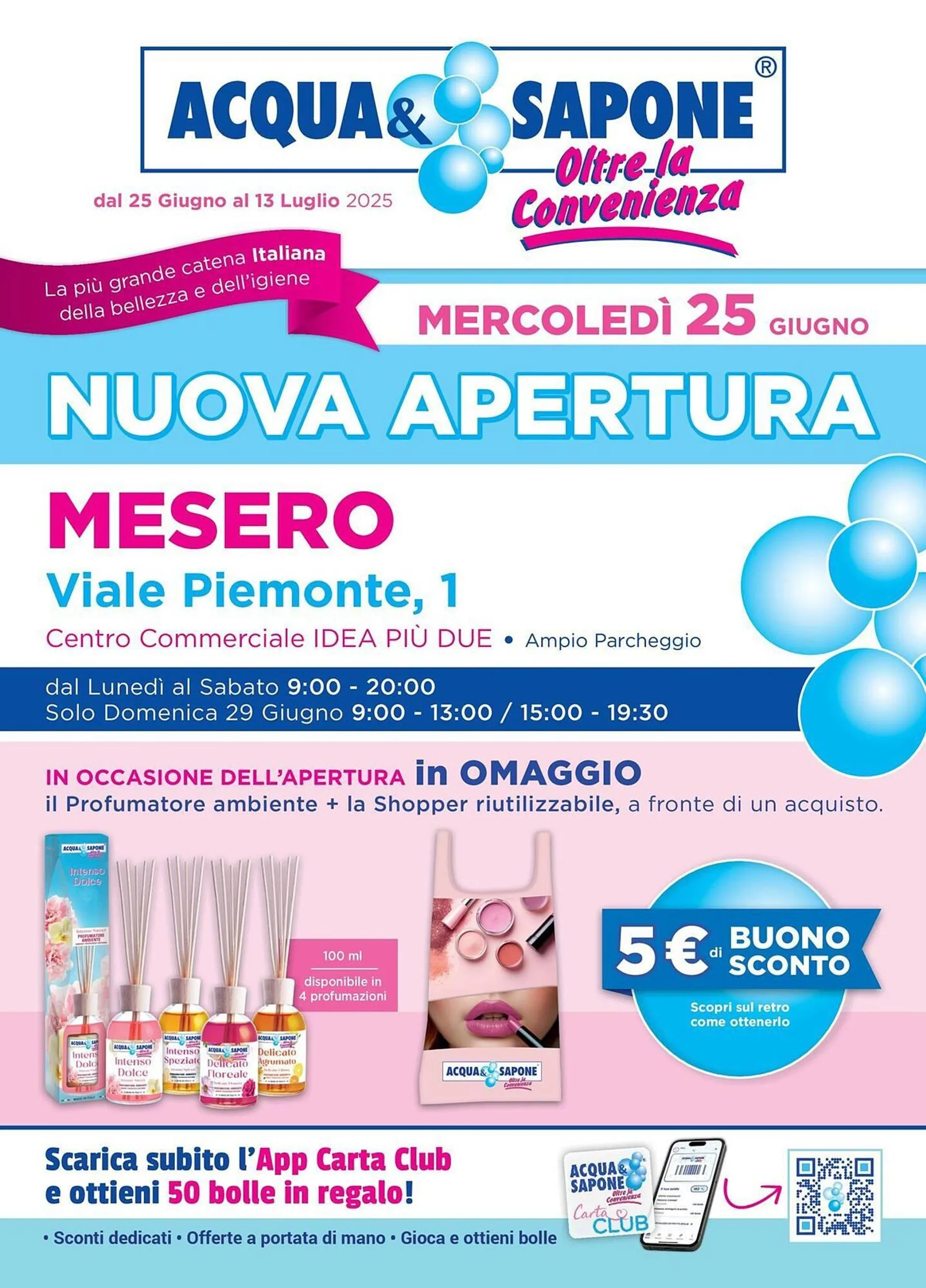 Volantino Acqua & Sapone da 27 giugno a 13 luglio di 2025 - Pagina del volantino 1