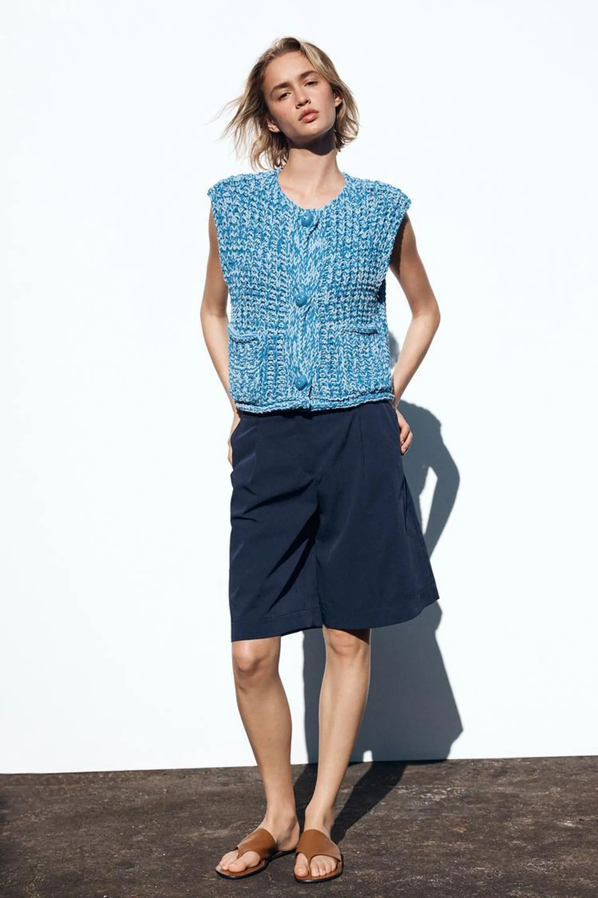 GILET IN MAGLIA SPESSA