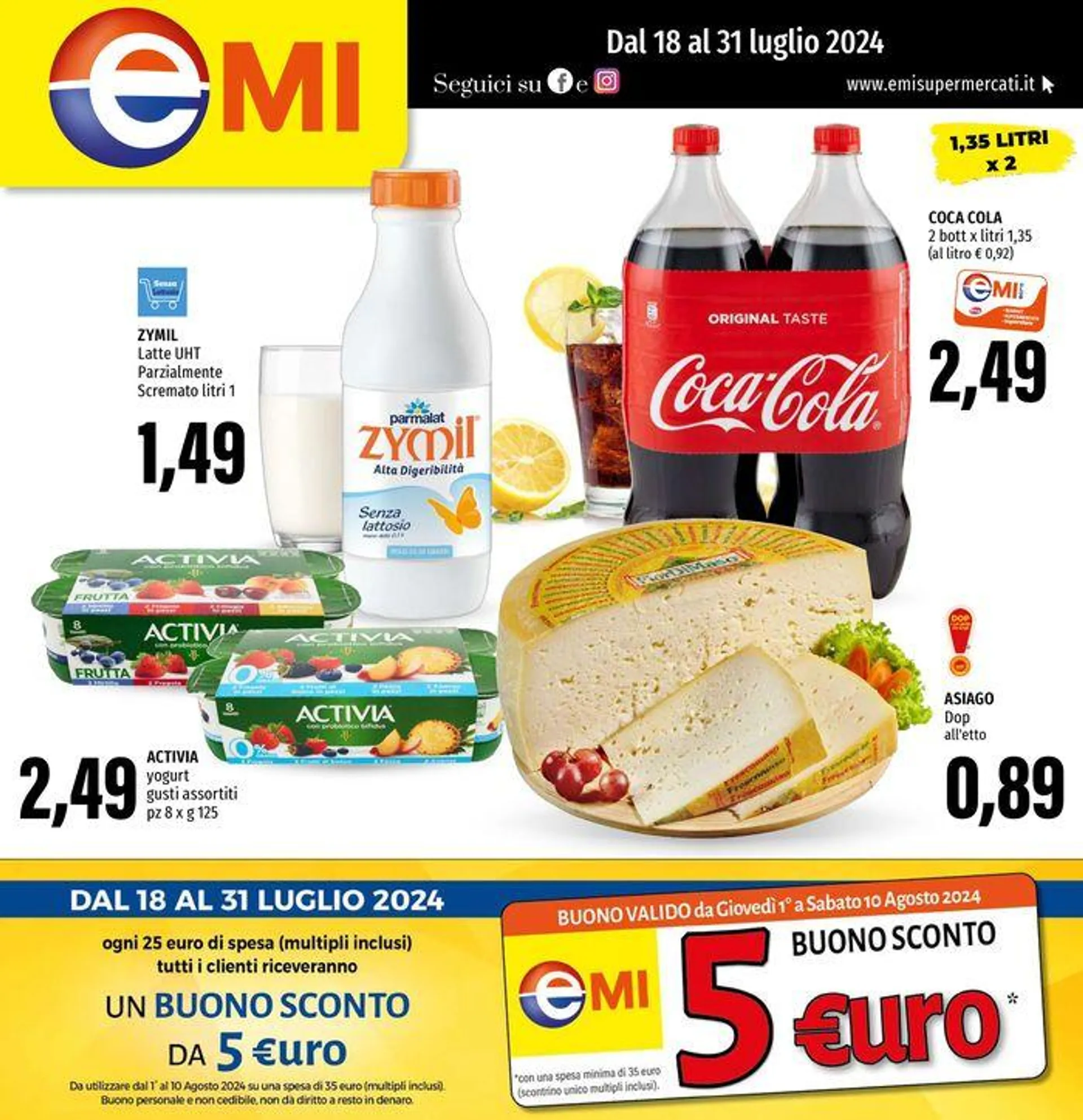 Buono sconto 5€ - 1