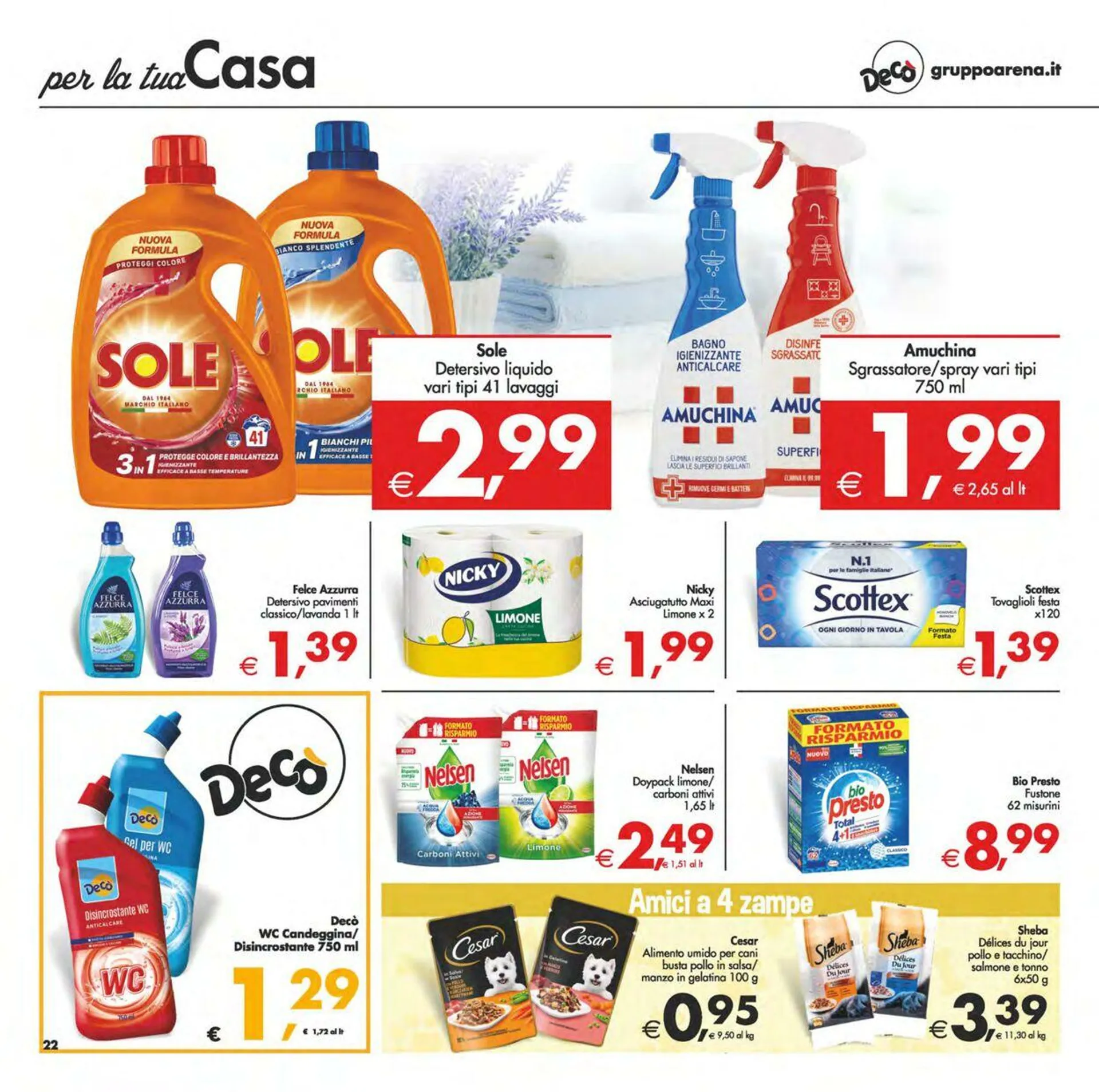 Deco Volantino attuale da 24 giugno a 3 luglio di 2025 - Pagina del volantino 22