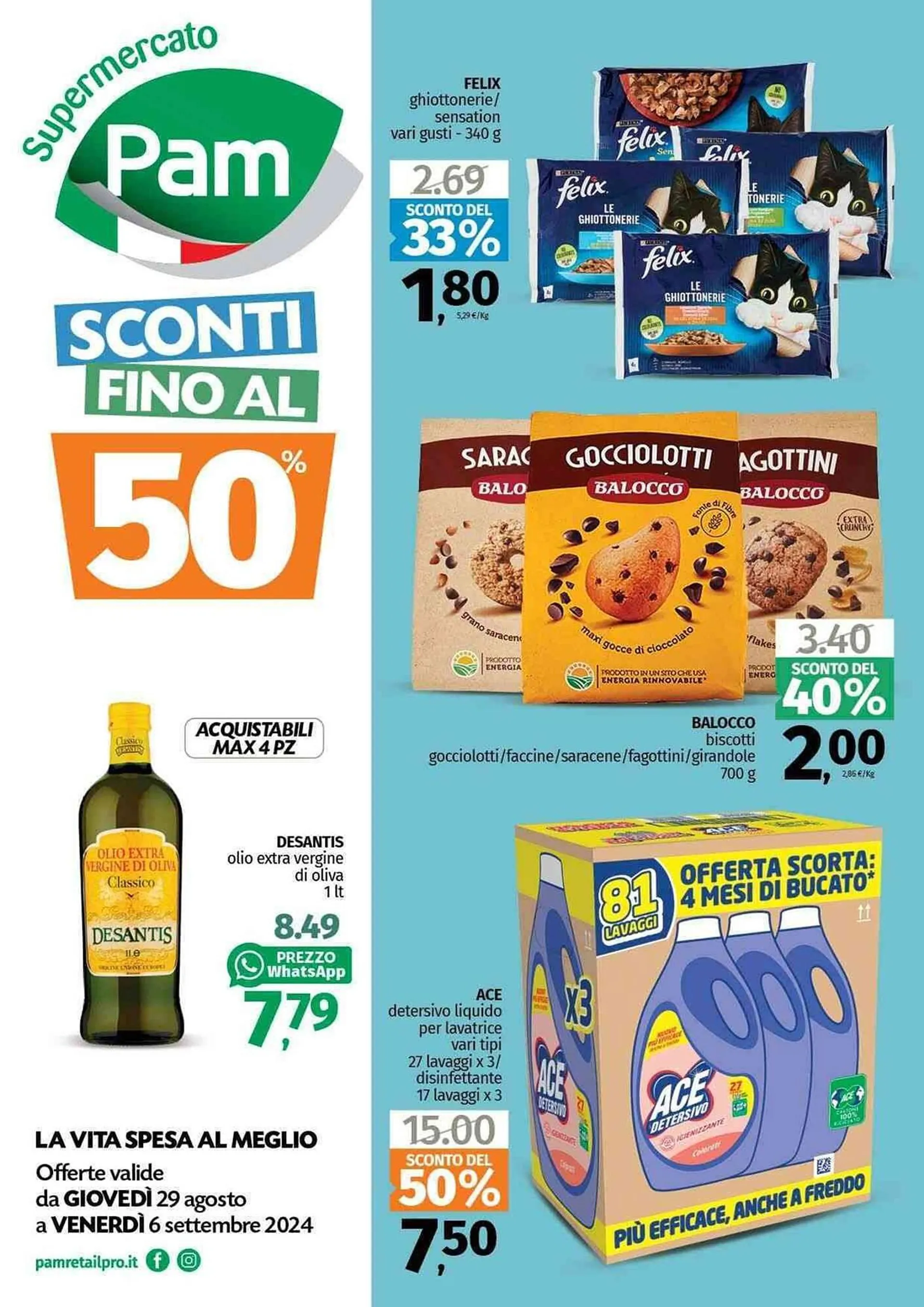 Volantino Pam supermercato - 1