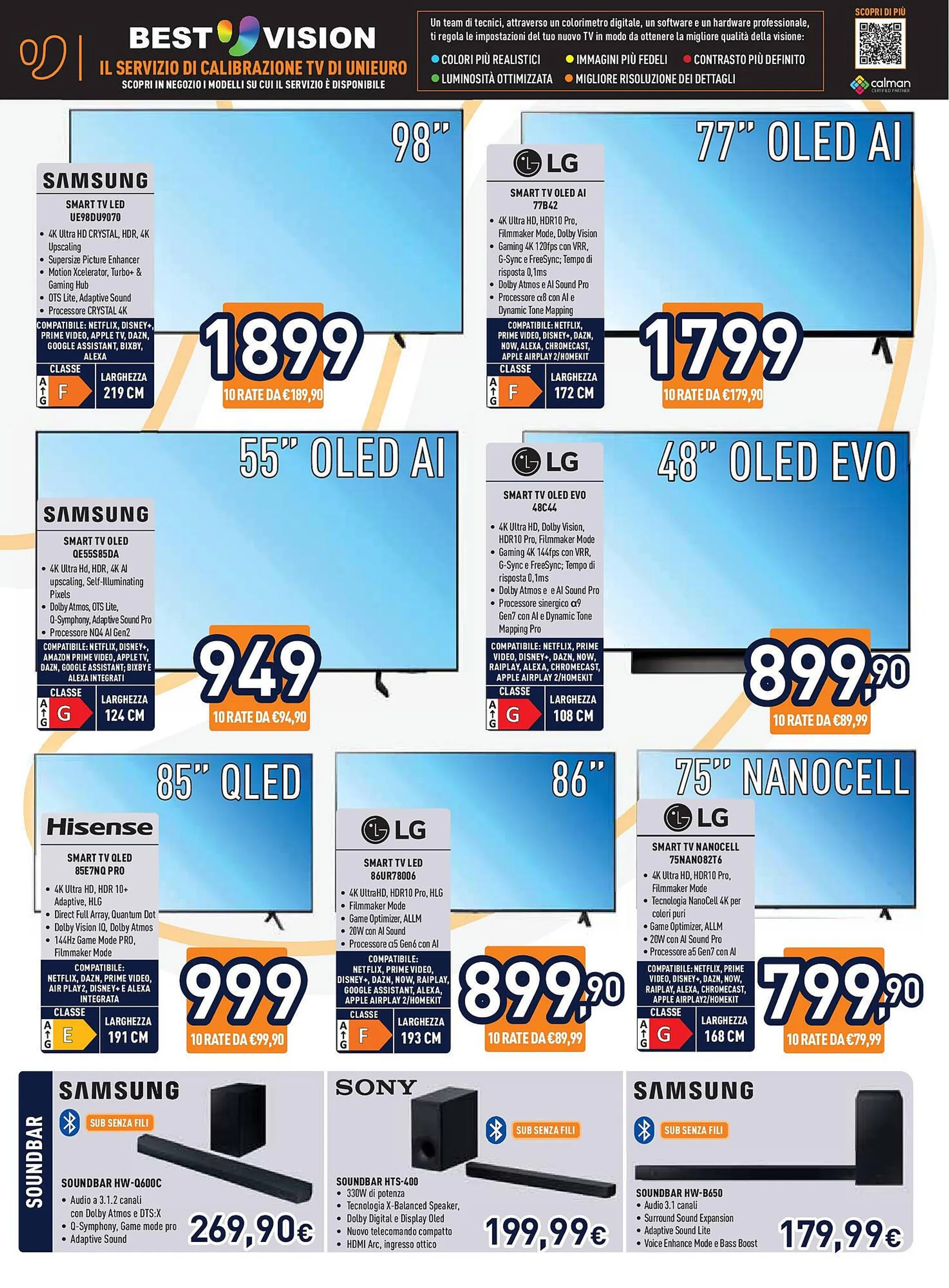 Volantino Unieuro da 1 maggio a 18 maggio di 2025 - Pagina del volantino 18