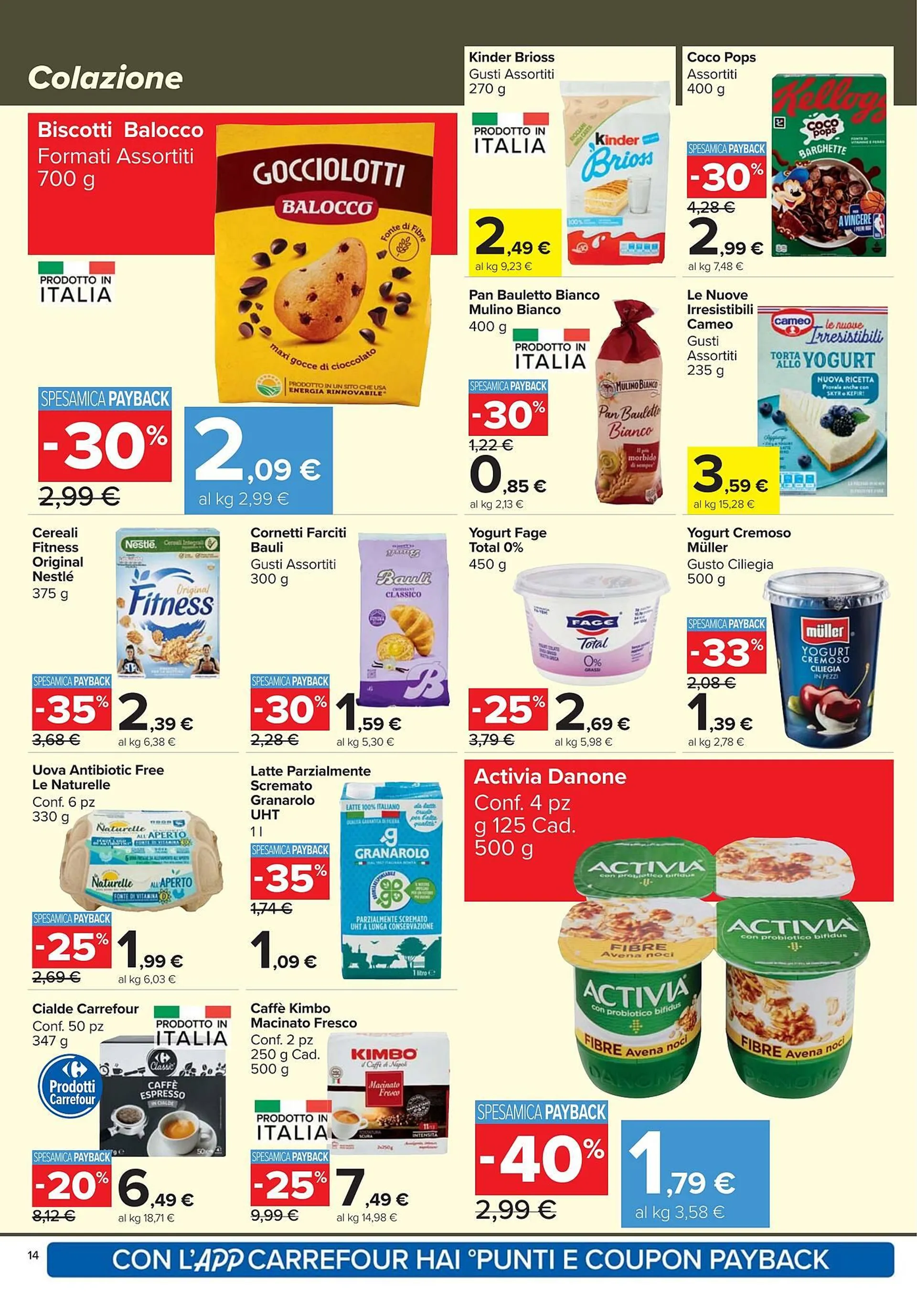 Volantino Carrefour Market da 12 giugno a 25 giugno di 2025 - Pagina del volantino 14