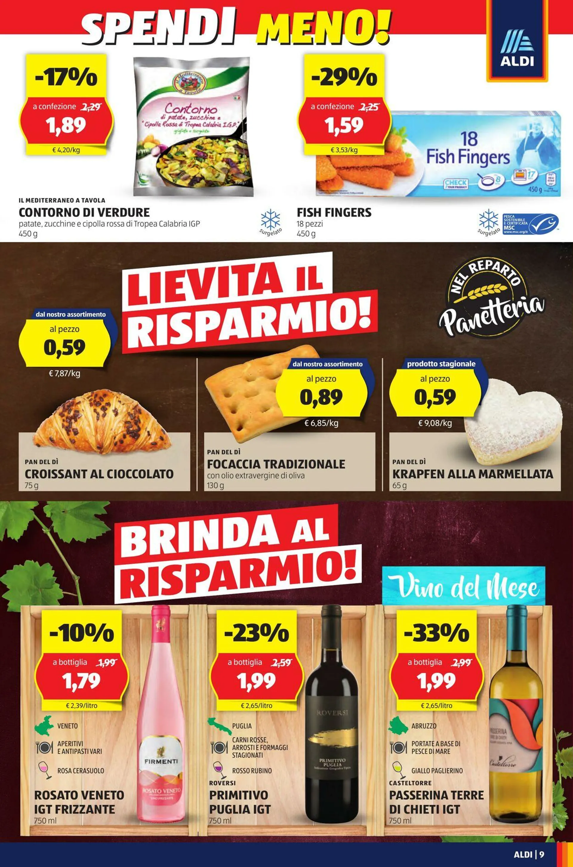 Aldi Volantino attuale da 19 maggio a 25 maggio di 2025 - Pagina del volantino 9