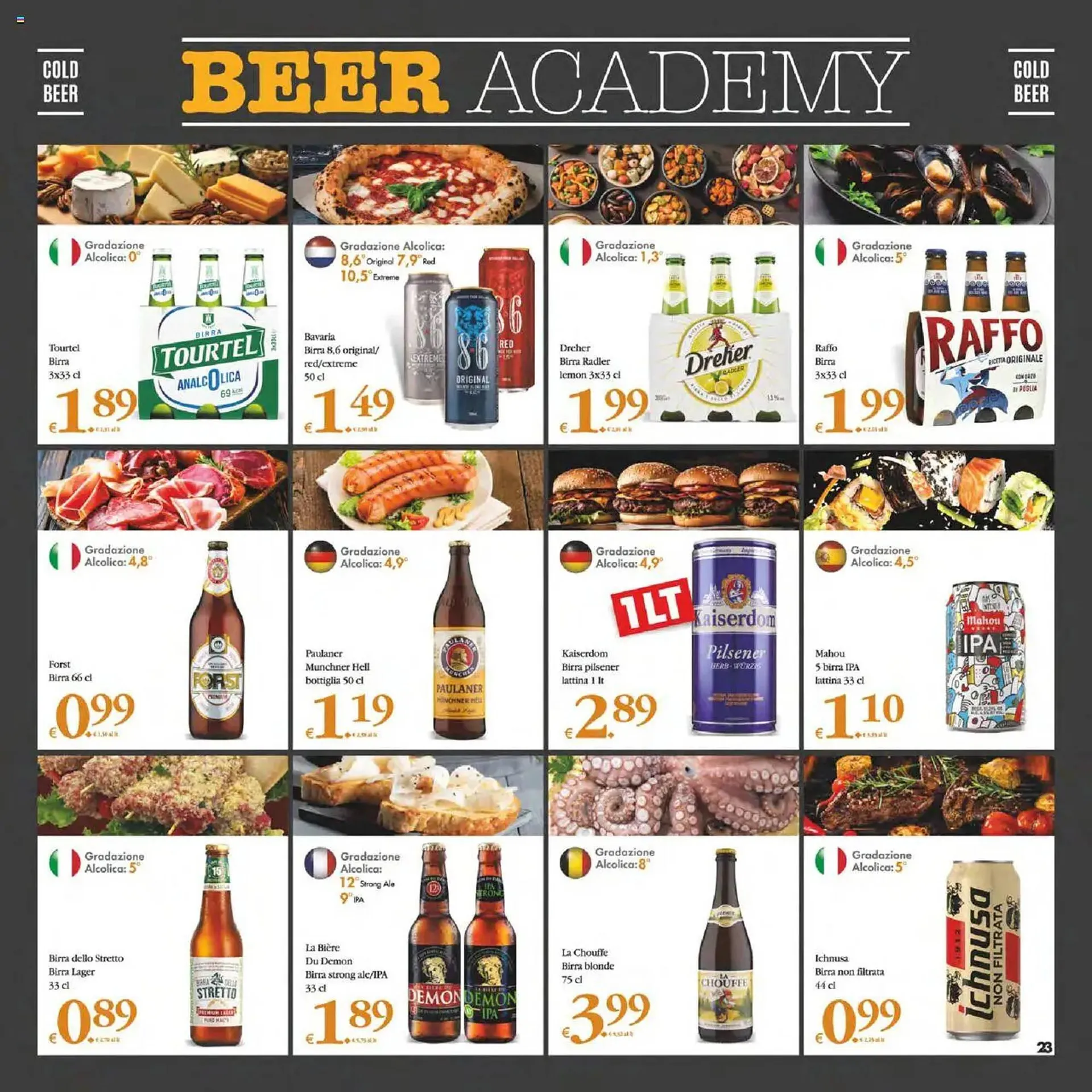 Volantino Gourmet Déco da 22 aprile a 1 maggio di 2025 - Pagina del volantino 23